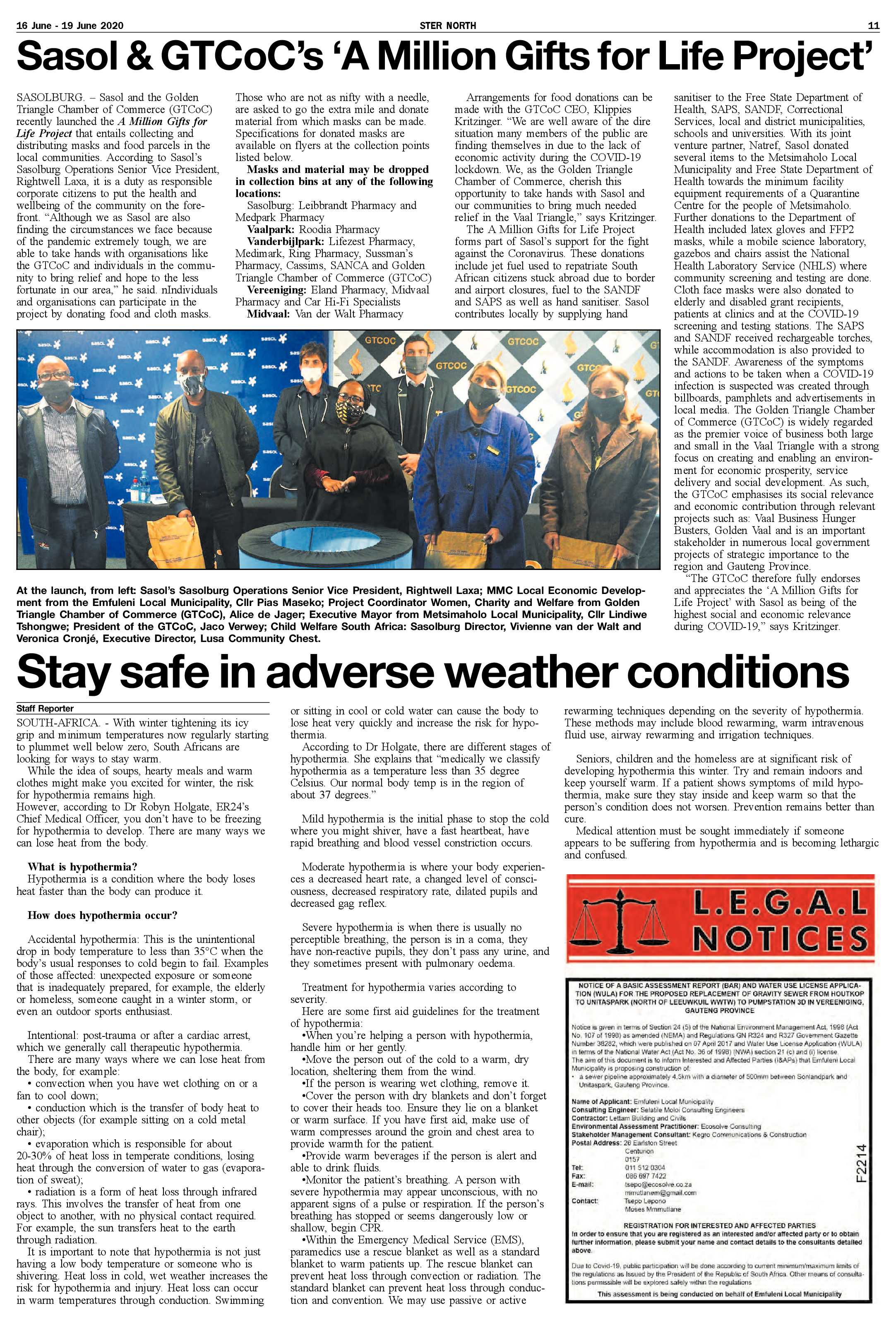 North Ster 16 June – 19 June 2020 page 11
