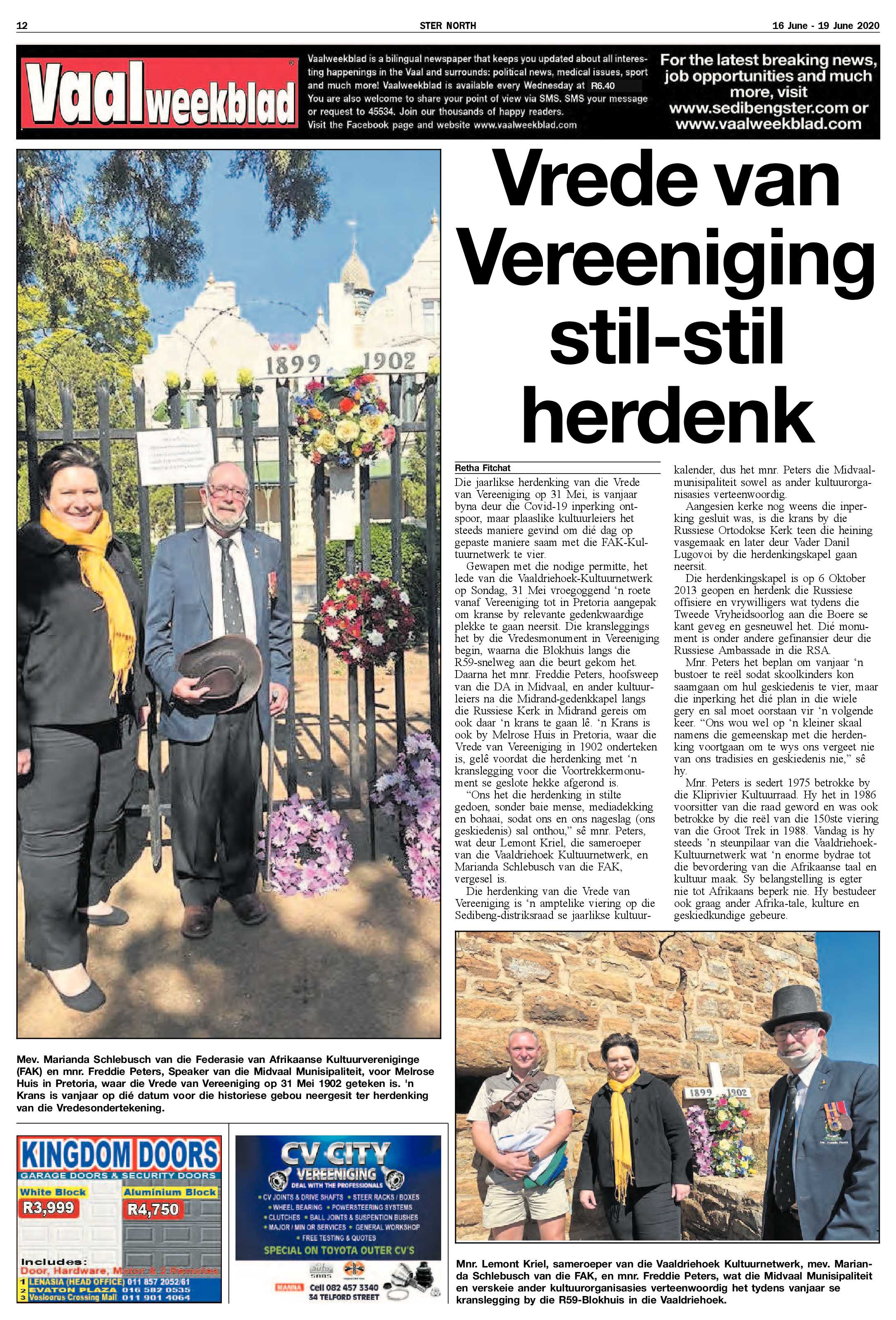 North Ster 16 June – 19 June 2020 page 12