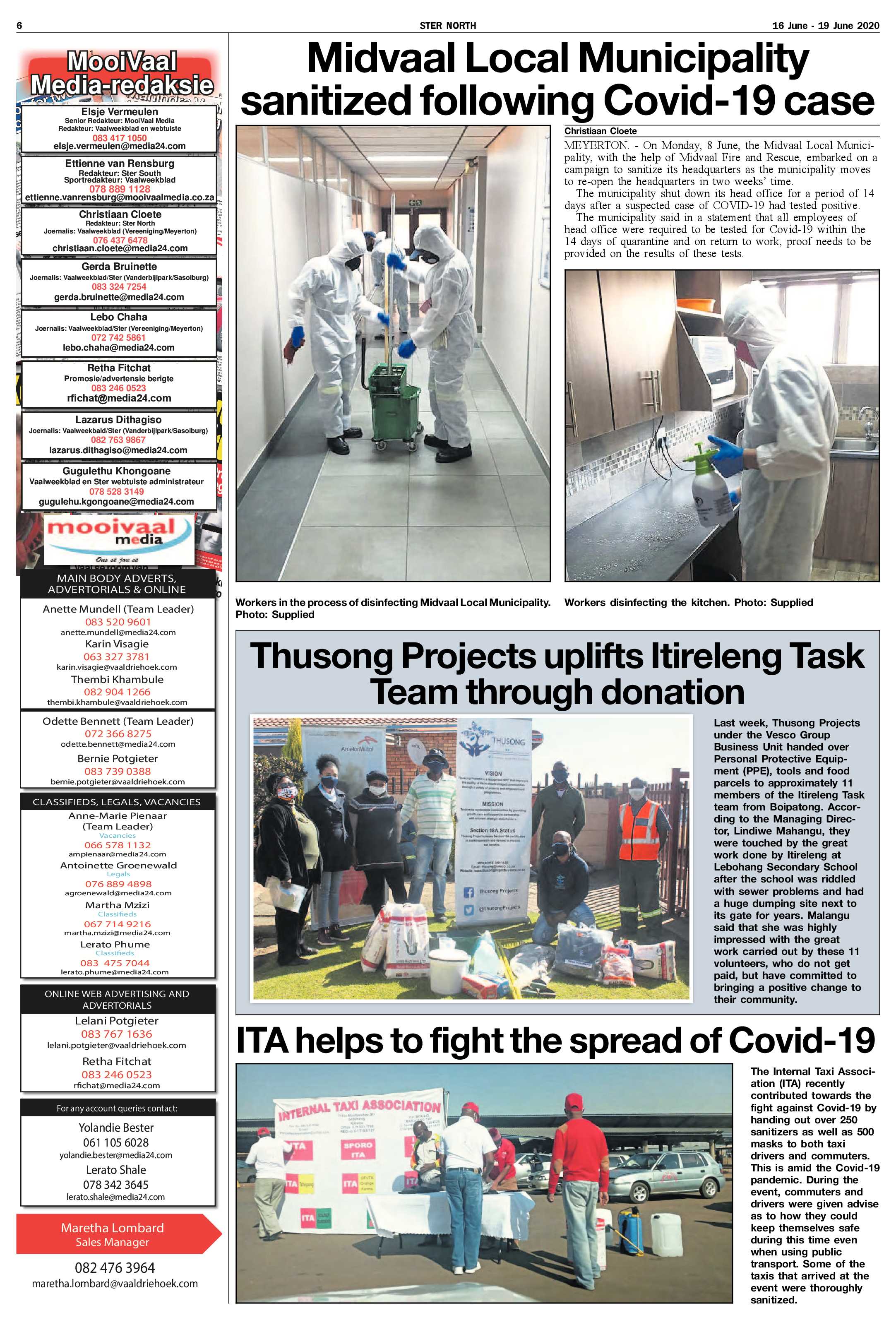 North Ster 16 June – 19 June 2020 page 6