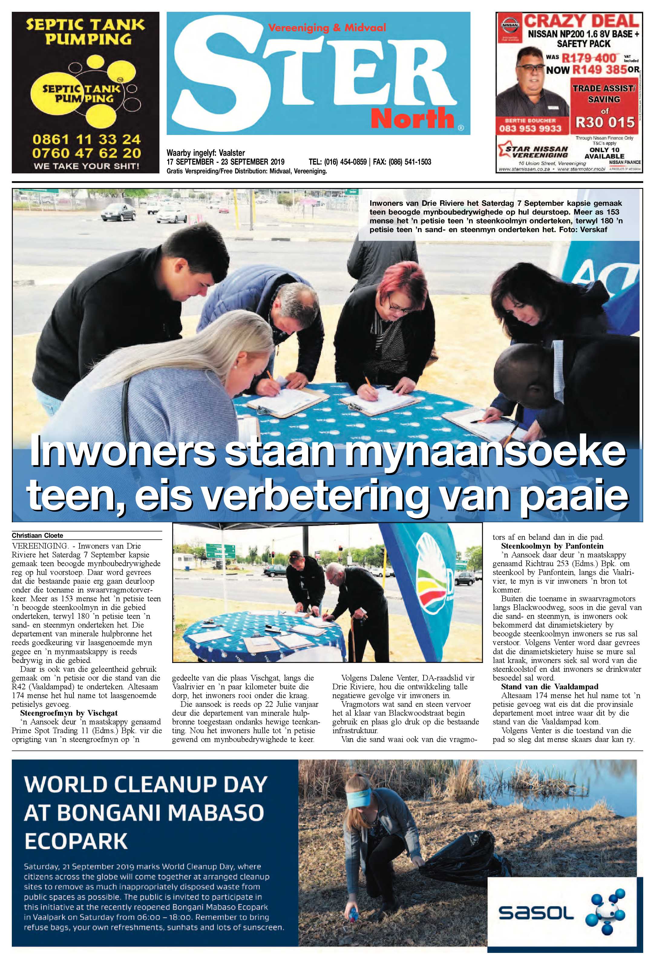 Ster North 17 – 23 September 2019 page 1