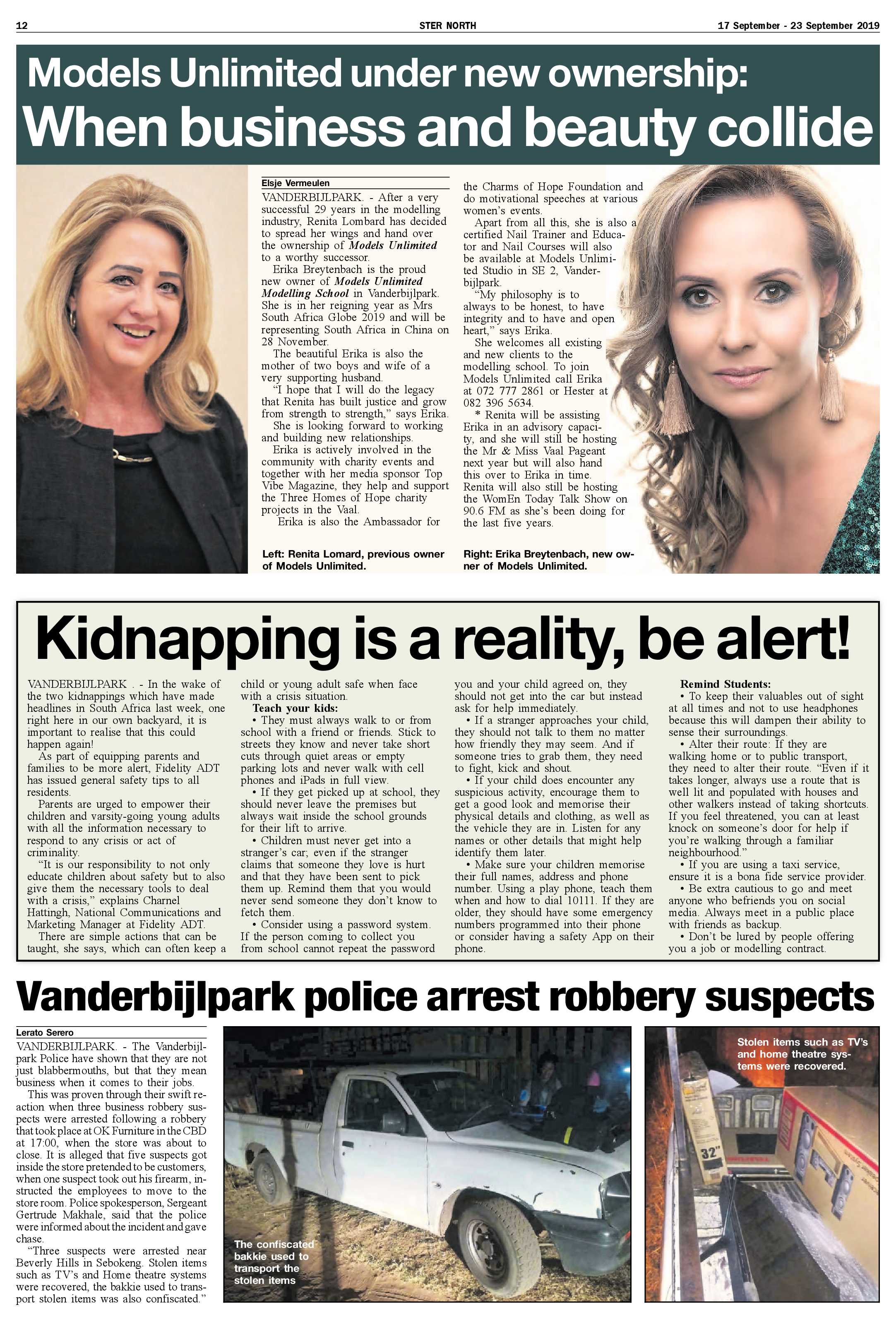 Ster North 17 – 23 September 2019 page 12