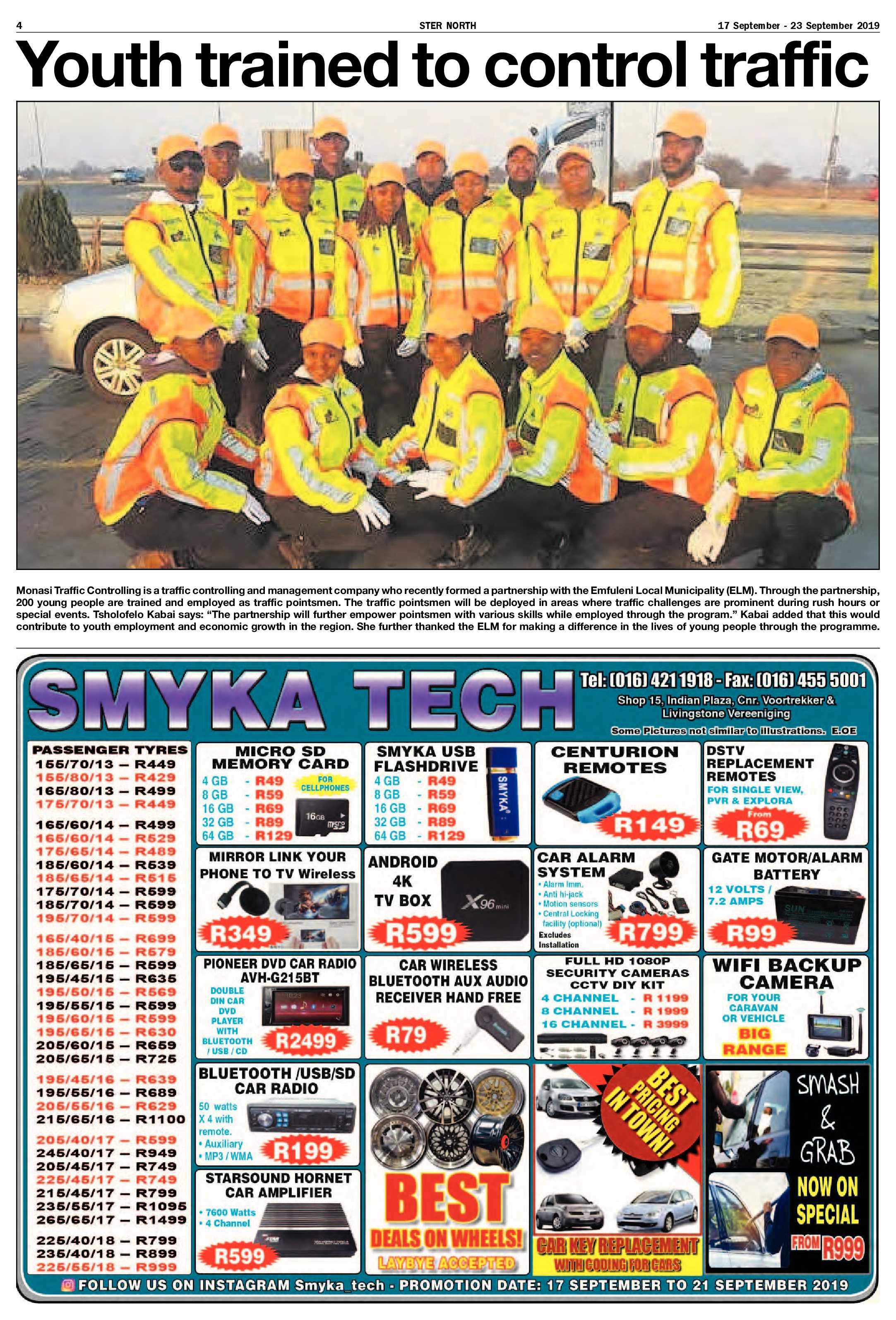 Ster North 17 – 23 September 2019 page 4