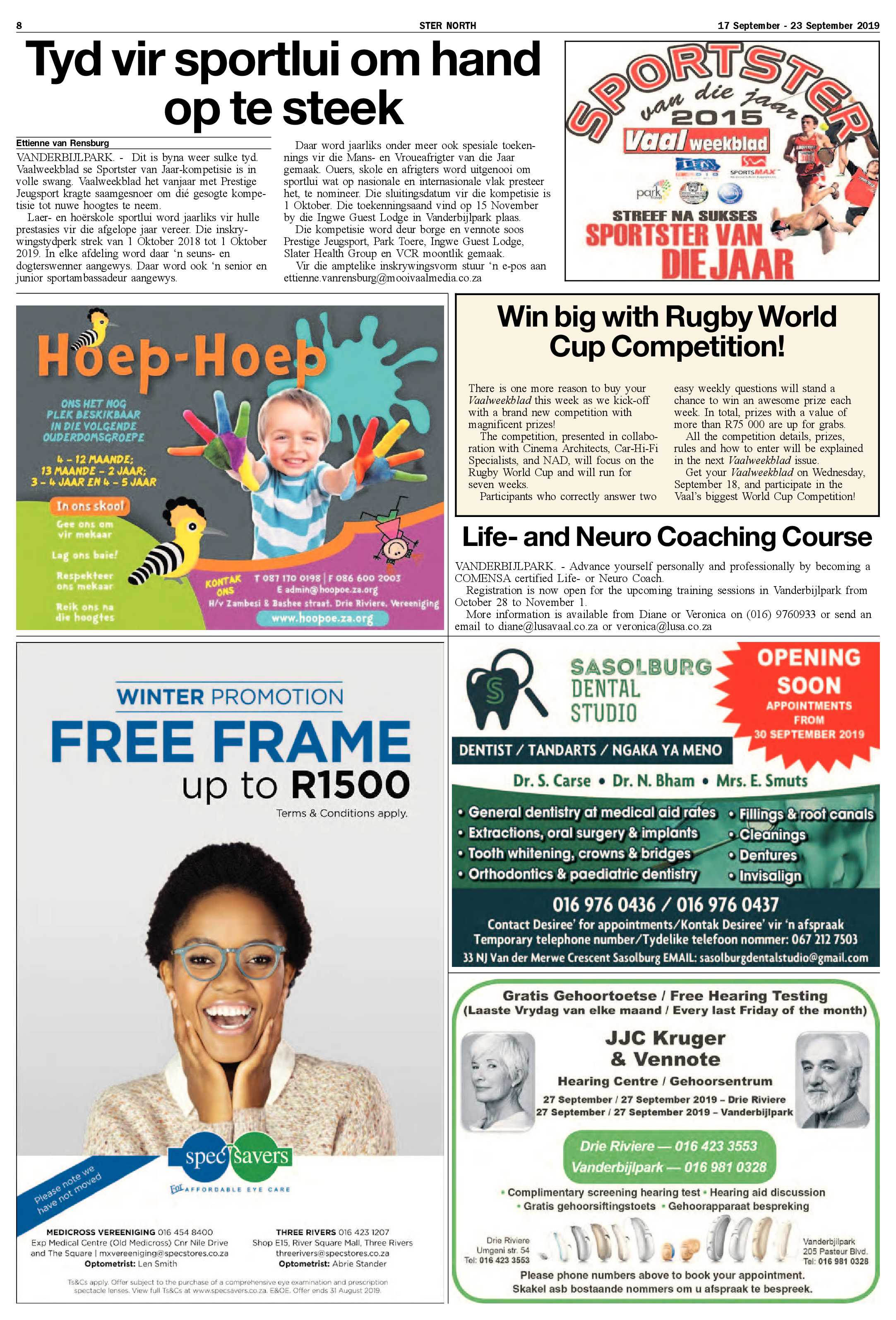 Ster North 17 – 23 September 2019 page 8