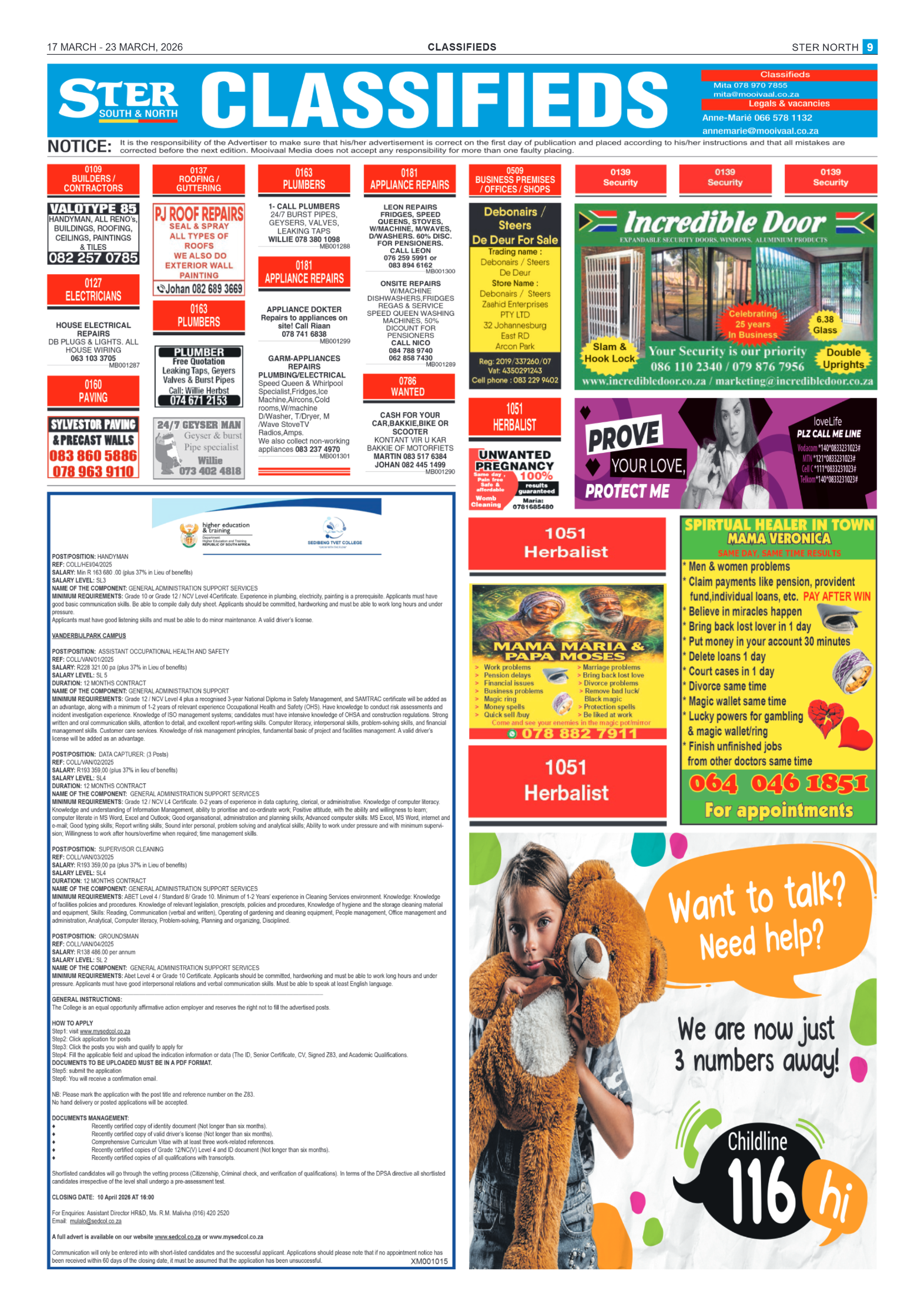 Ster North – 17 March page 9