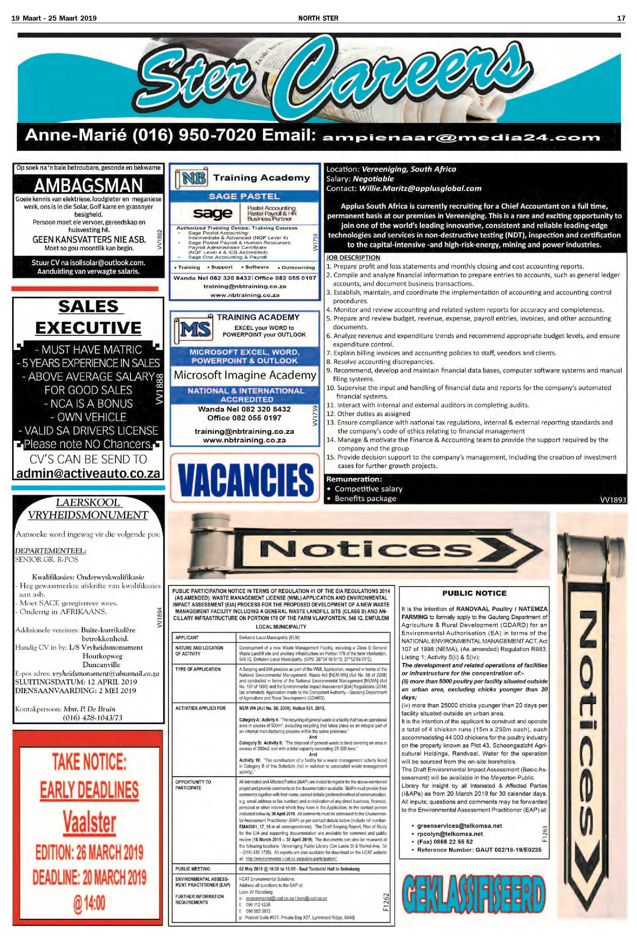 Ster North 19 – 25 Maart 2019 page 17