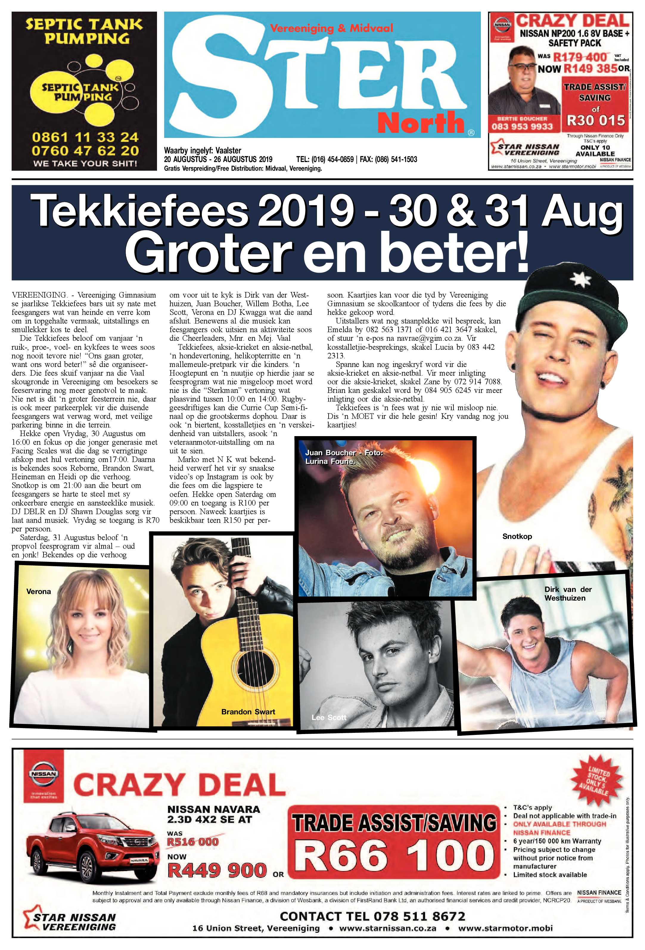 Ster North 20 – 26 Augustus 2019 page 1