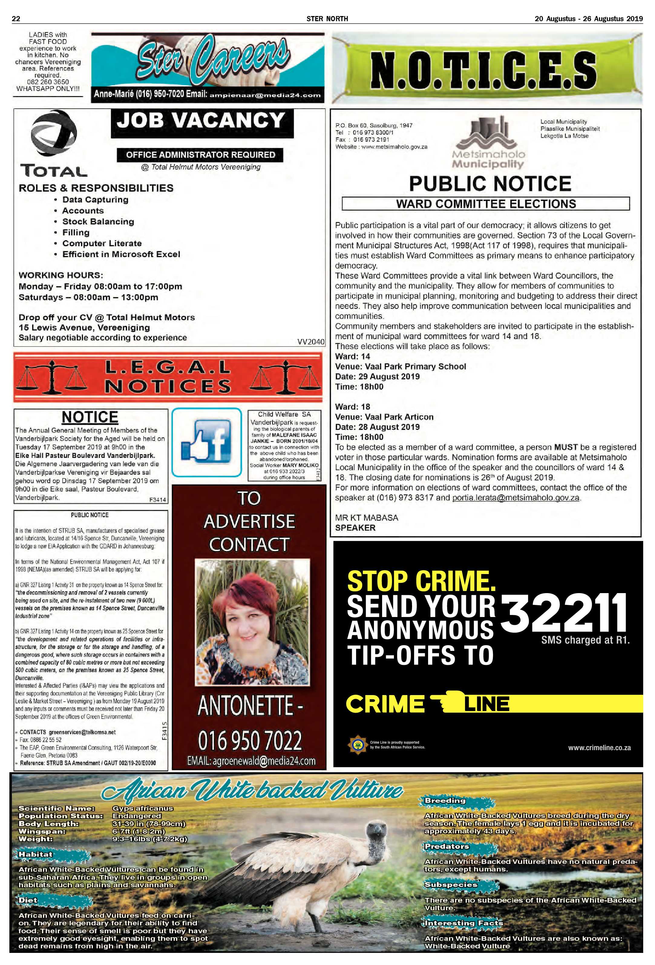 Ster North 20 – 26 Augustus 2019 page 22