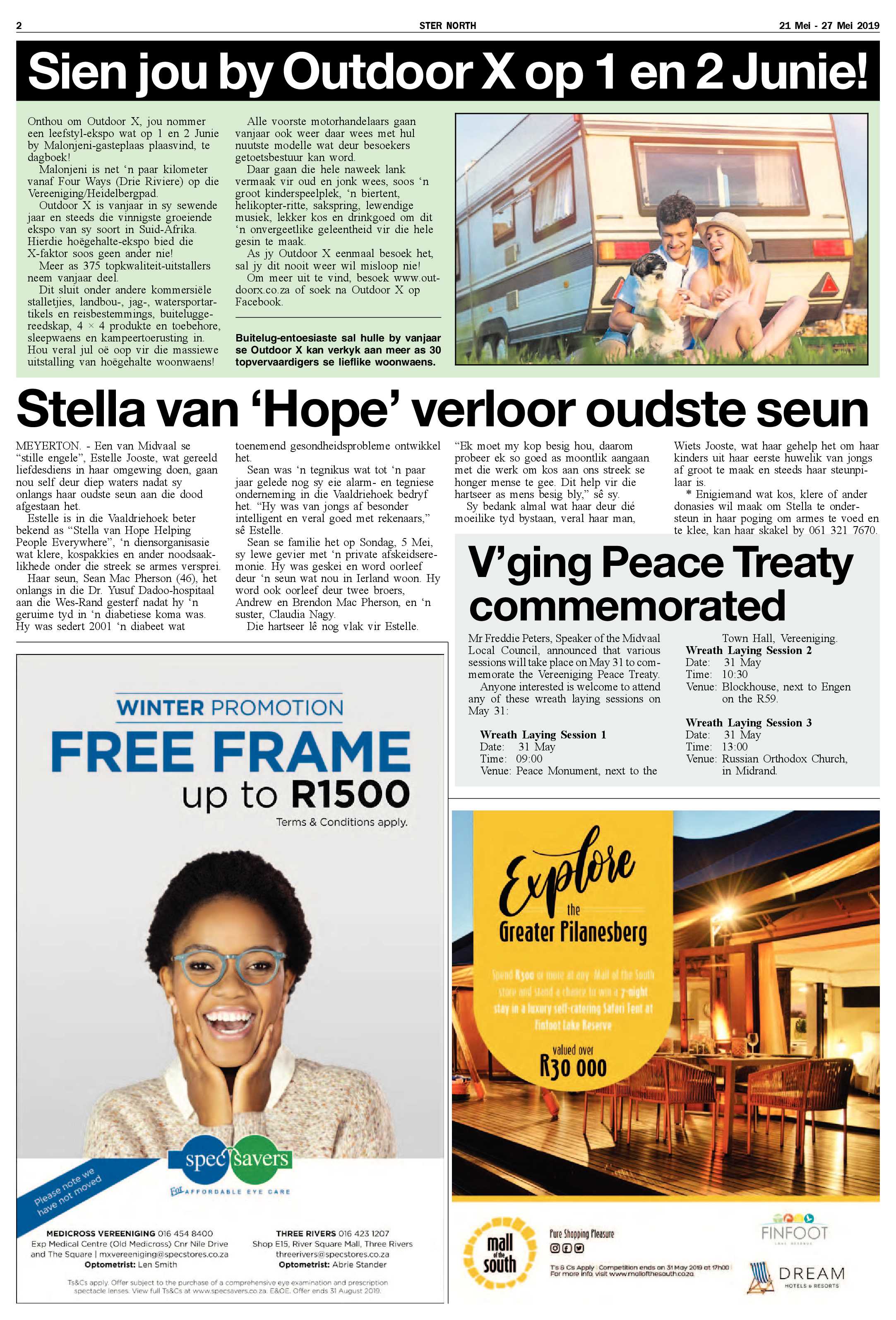 Ster North 21 – 27 Mei 201 page 2