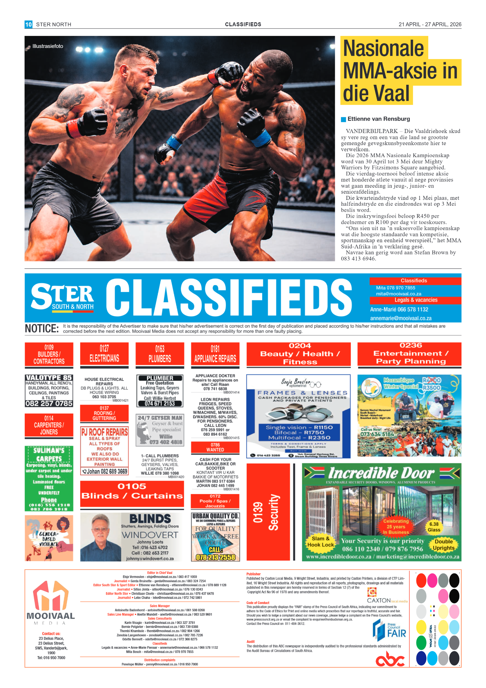 Ster North – 21 April 2026 page 10