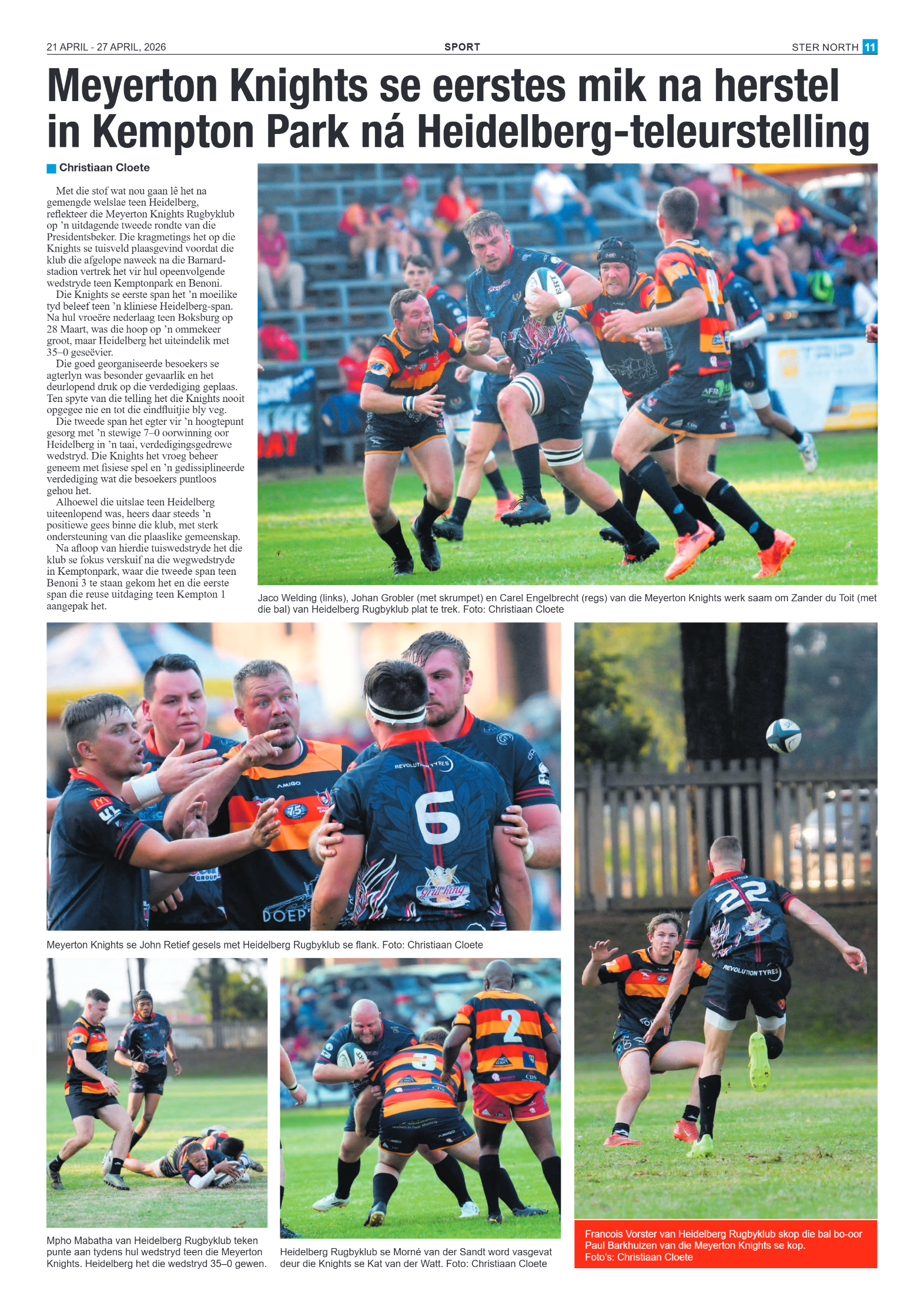 Ster North – 21 April 2026 page 11