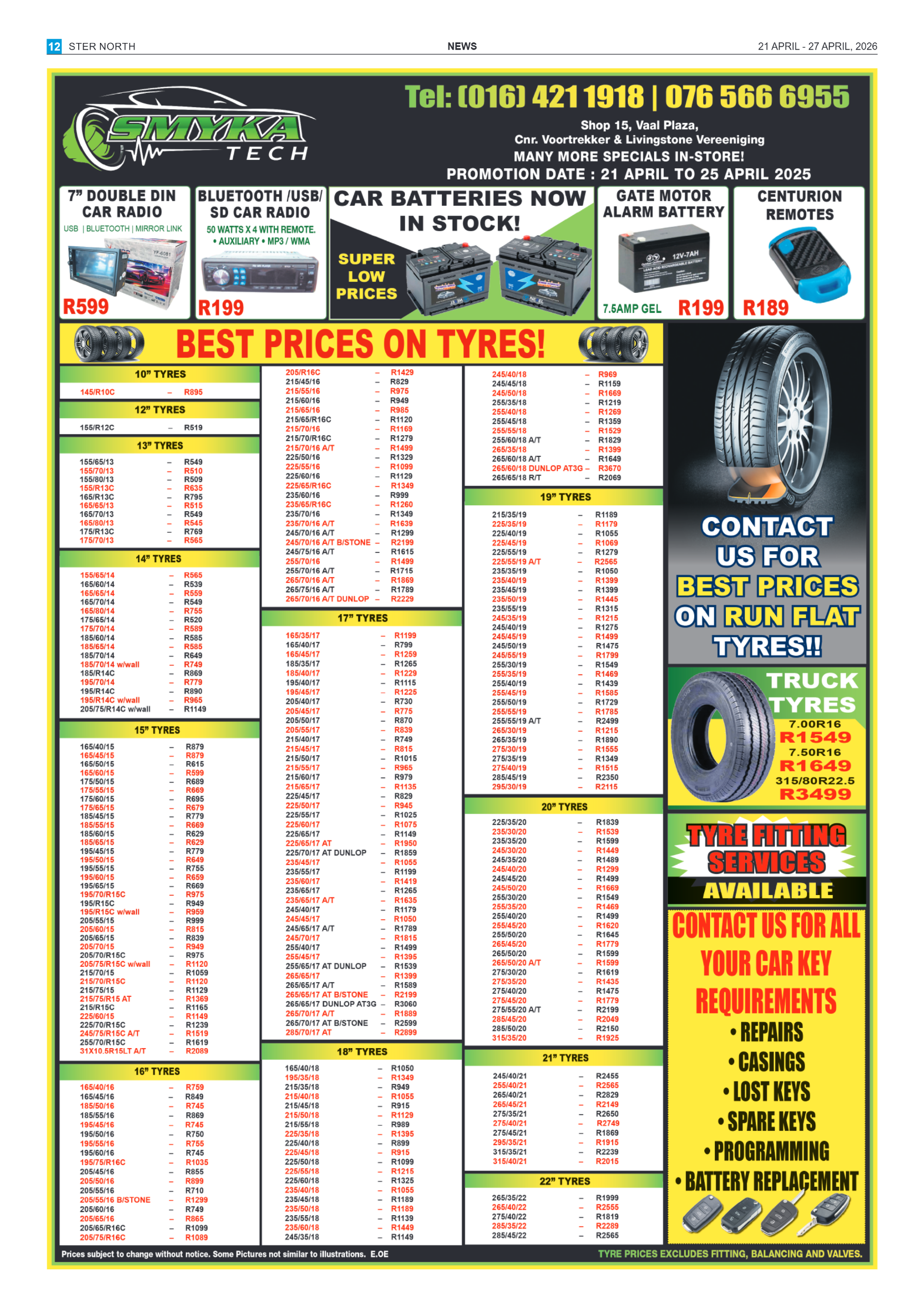 Ster North – 21 April 2026 page 12