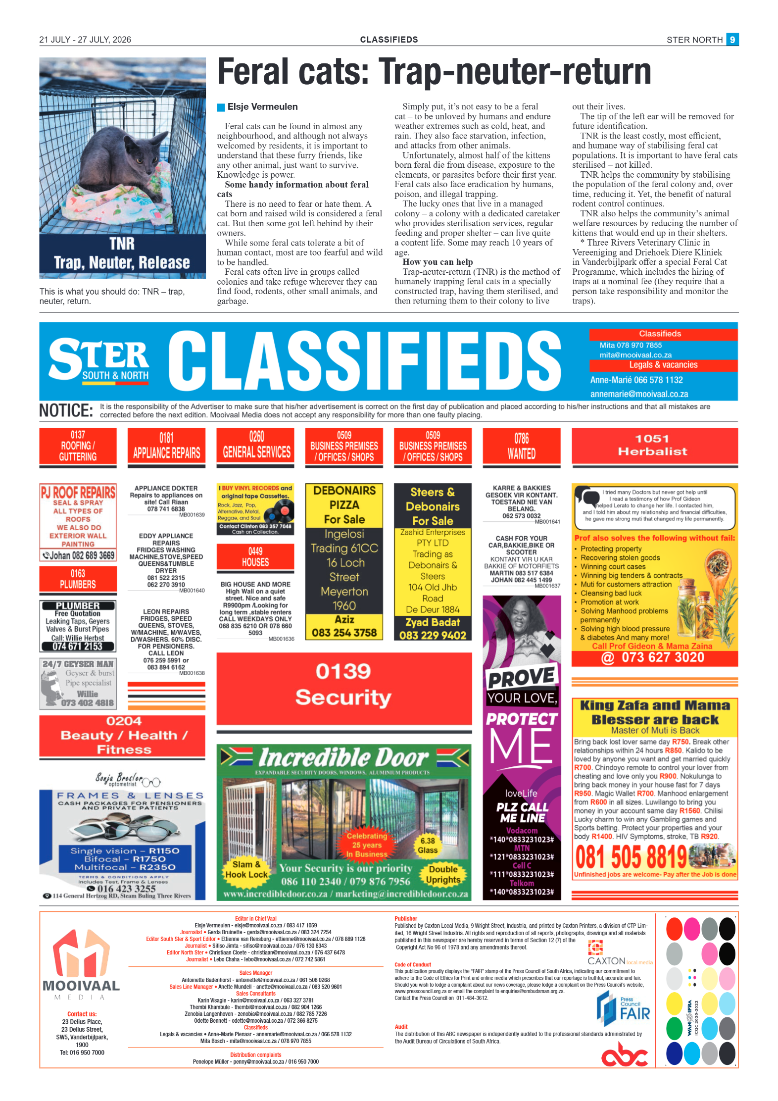 Ster North – 21 July 2026 page 9