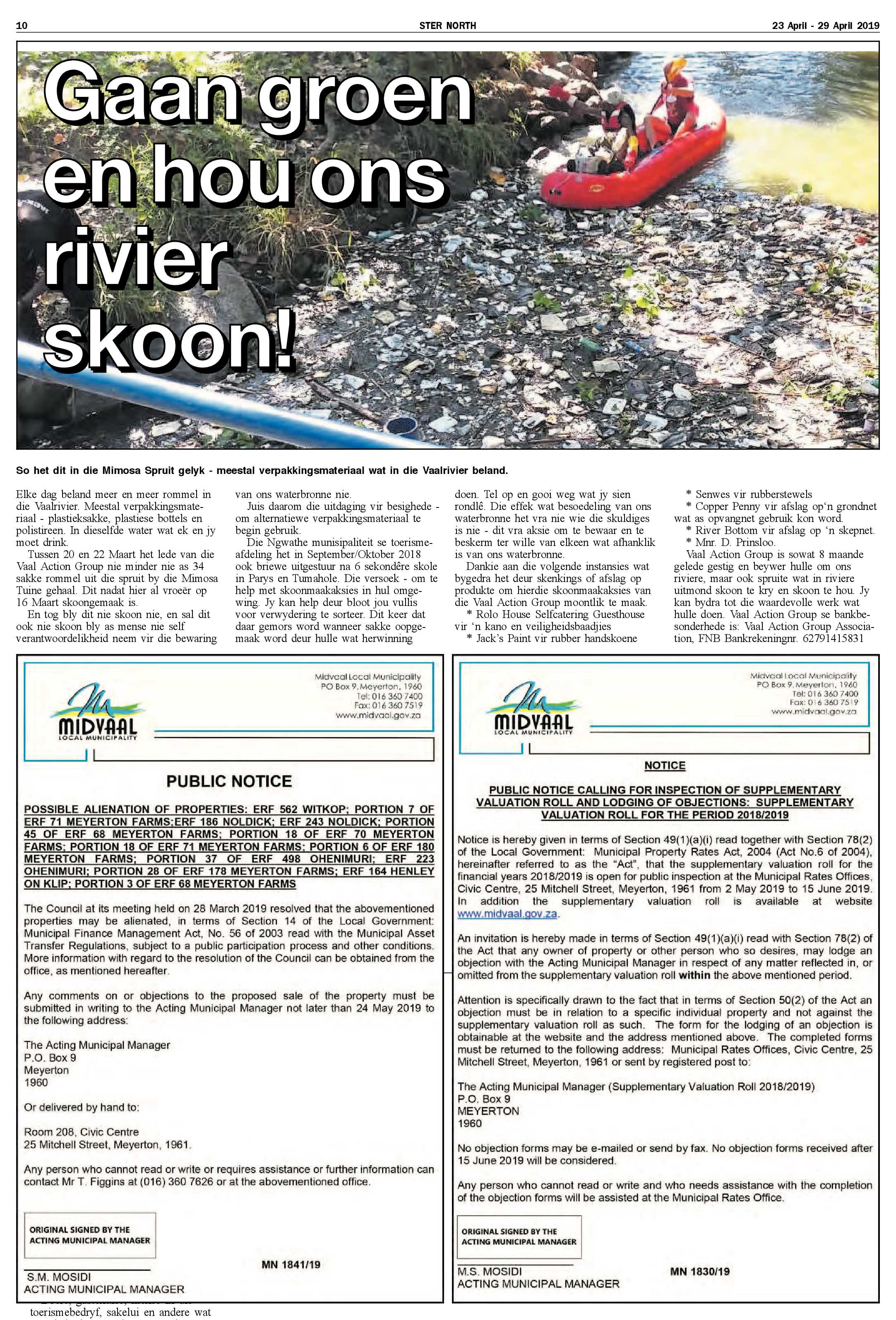 Ster North 23 – 29 April 2019 page 10