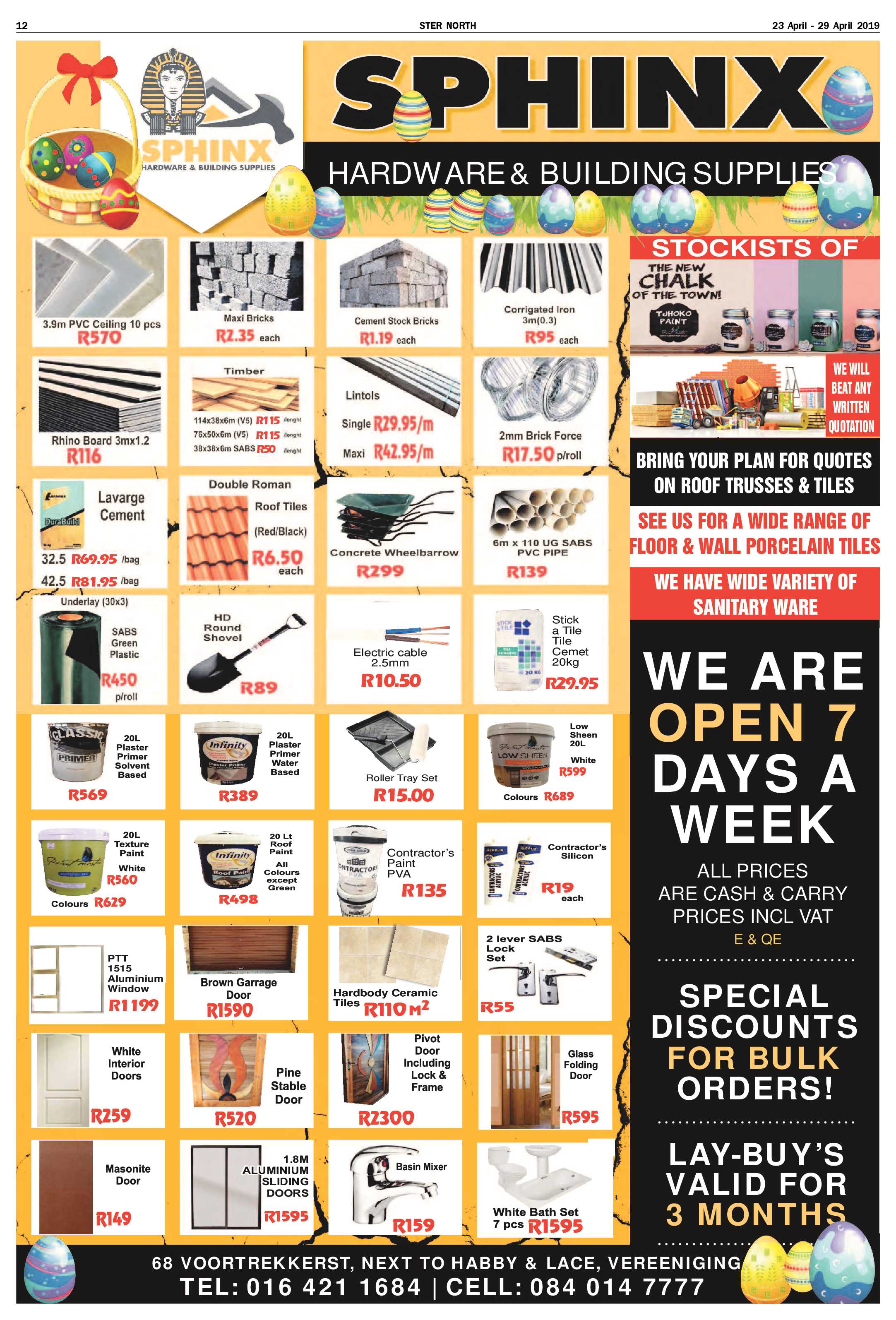 Ster North 23 – 29 April 2019 page 12