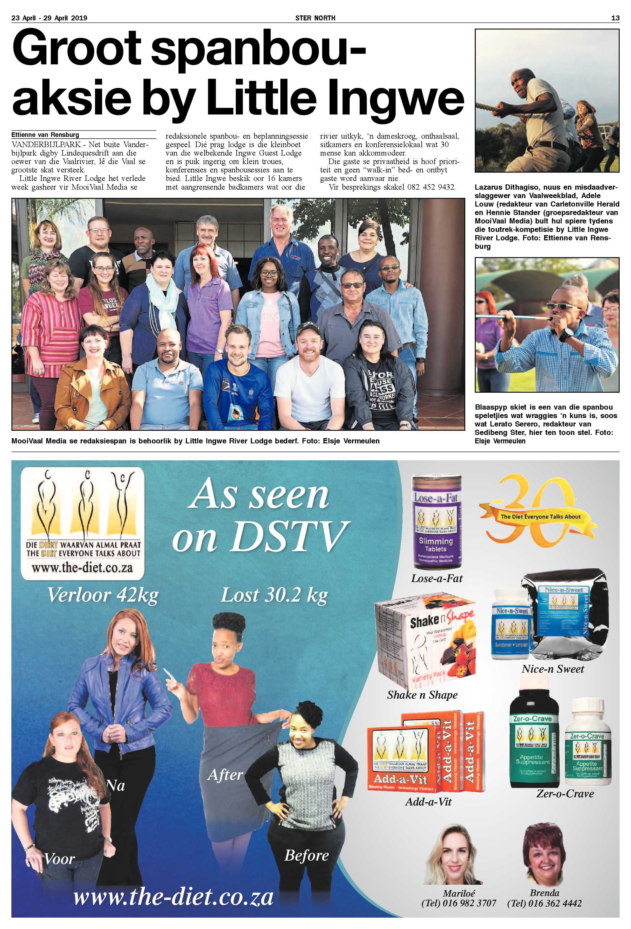 Ster North 23 – 29 April 2019 page 13