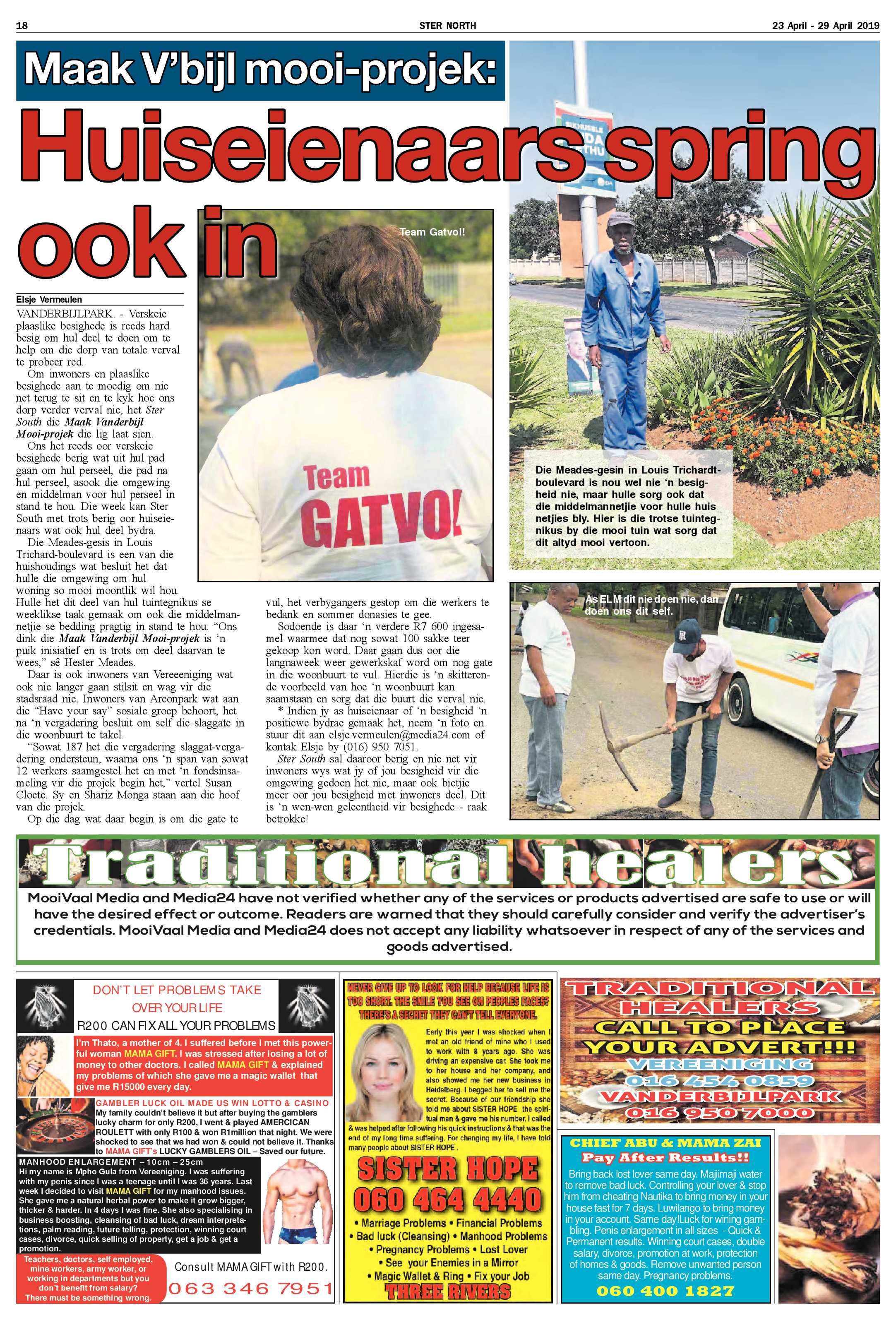 Ster North 23 – 29 April 2019 page 18