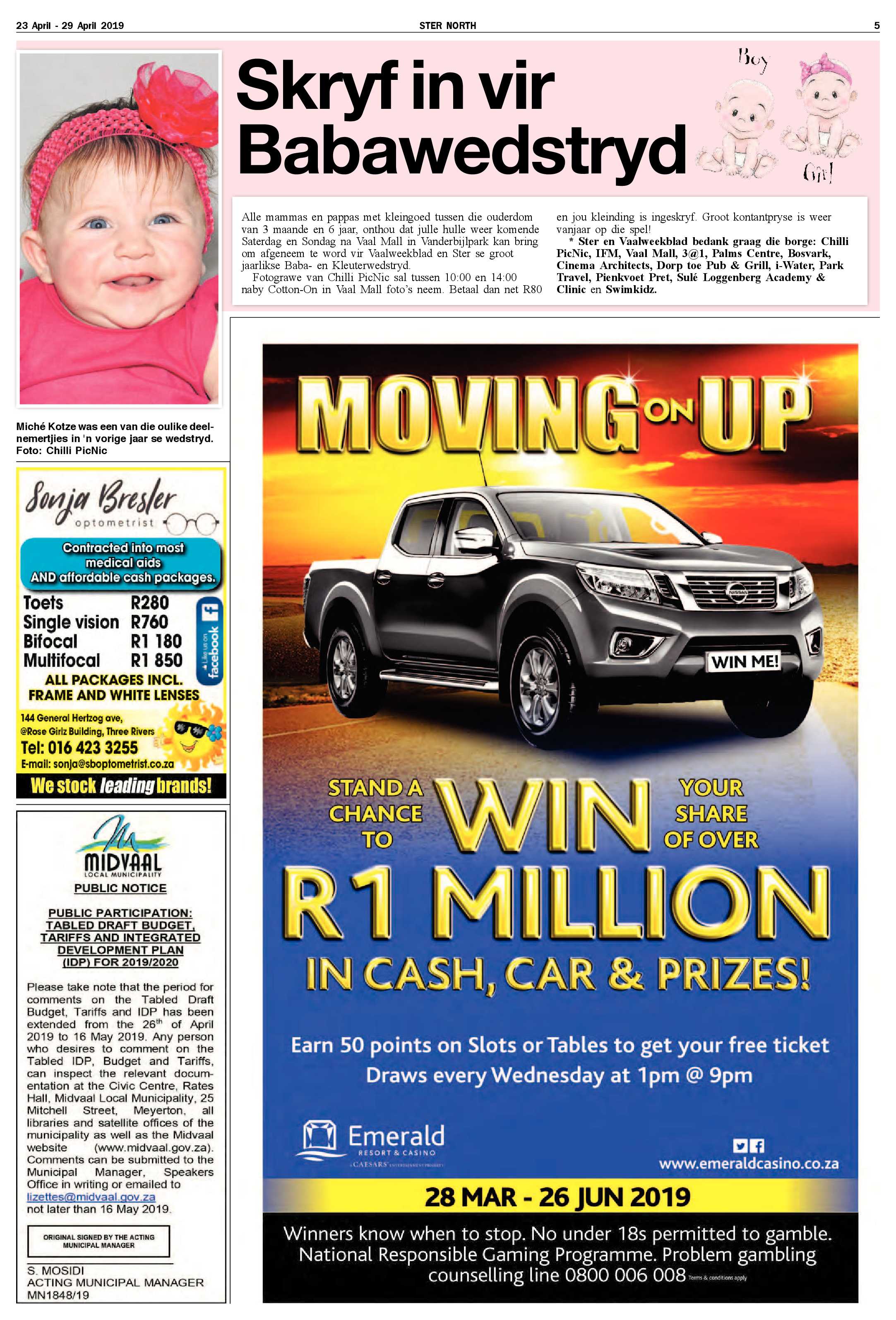 Ster North 23 – 29 April 2019 page 5