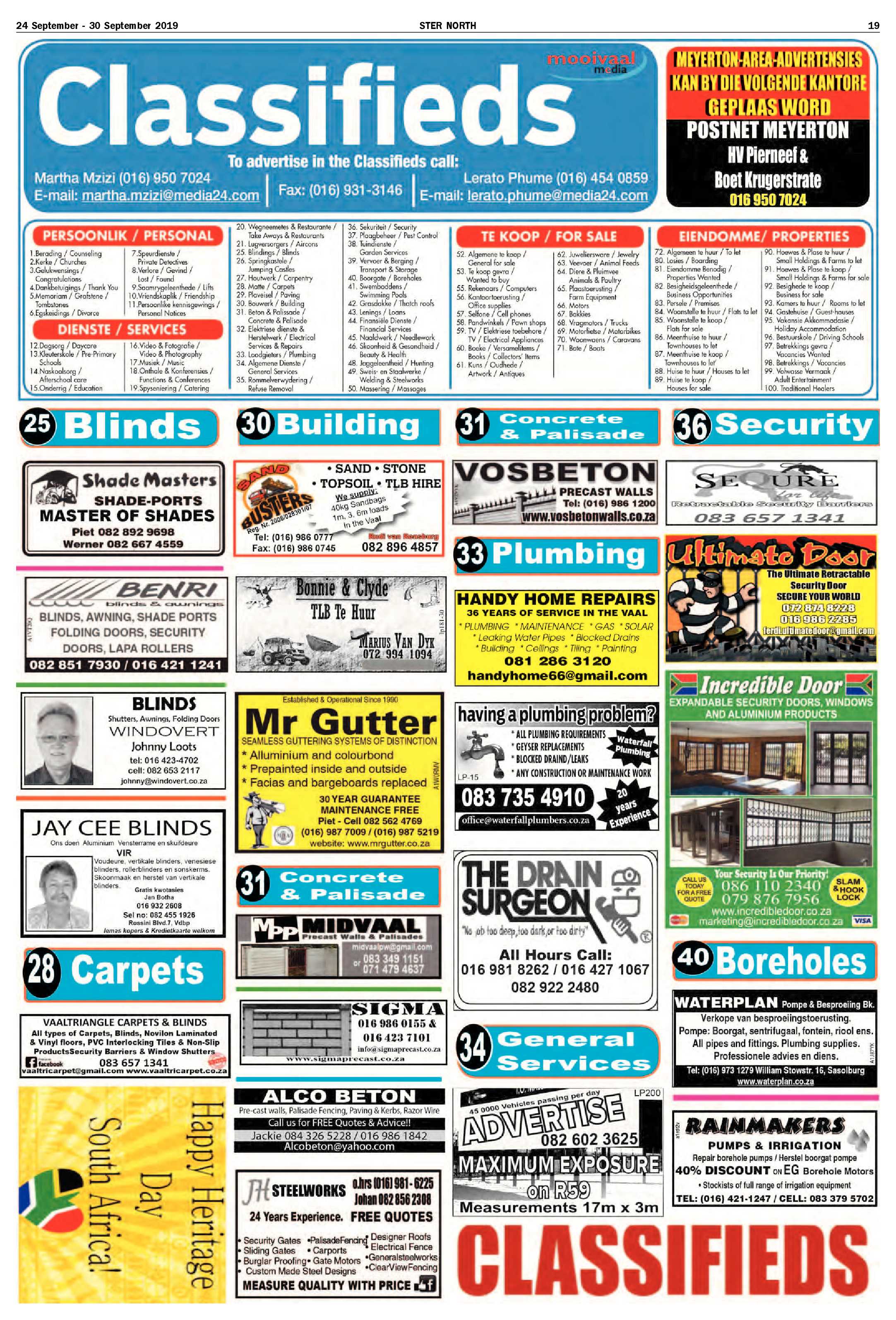 Ster North 24 – 30 September 2019 page 19