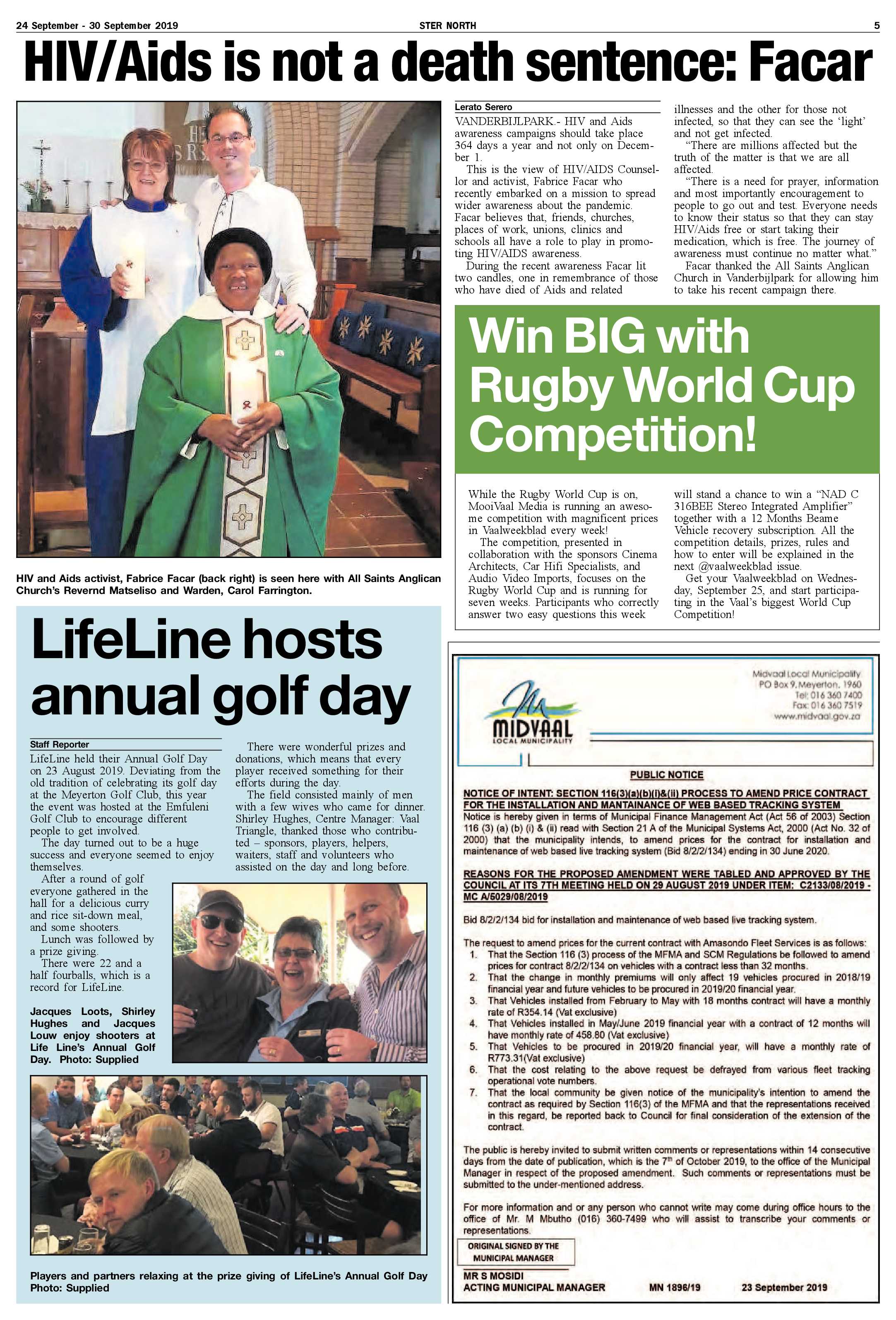 Ster North 24 – 30 September 2019 page 5