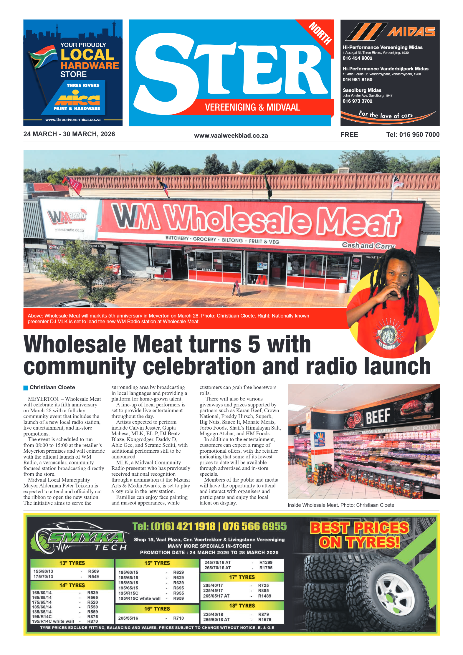 Ster North – 24 March 2026 page 1