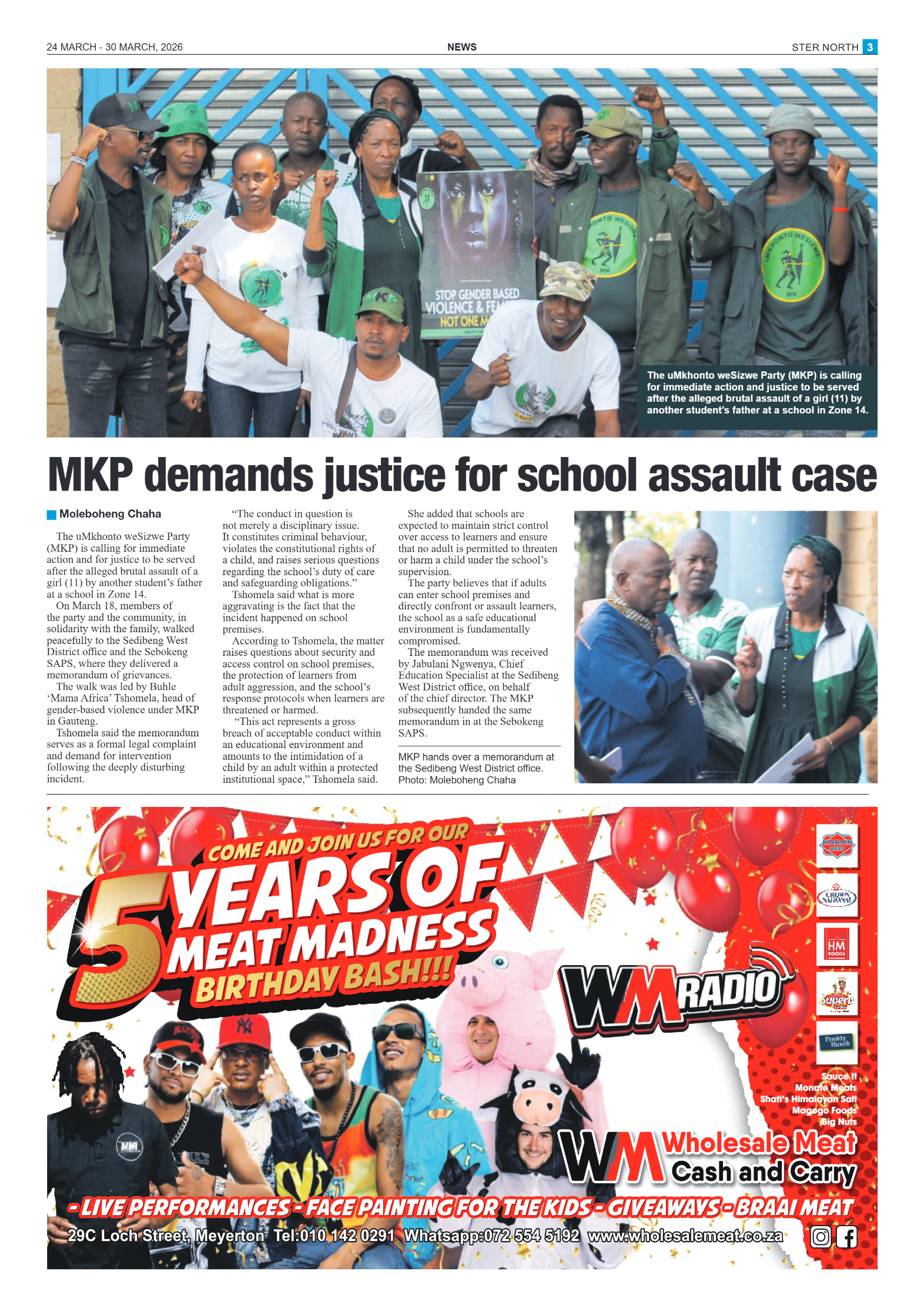 Ster North – 24 March 2026 page 3