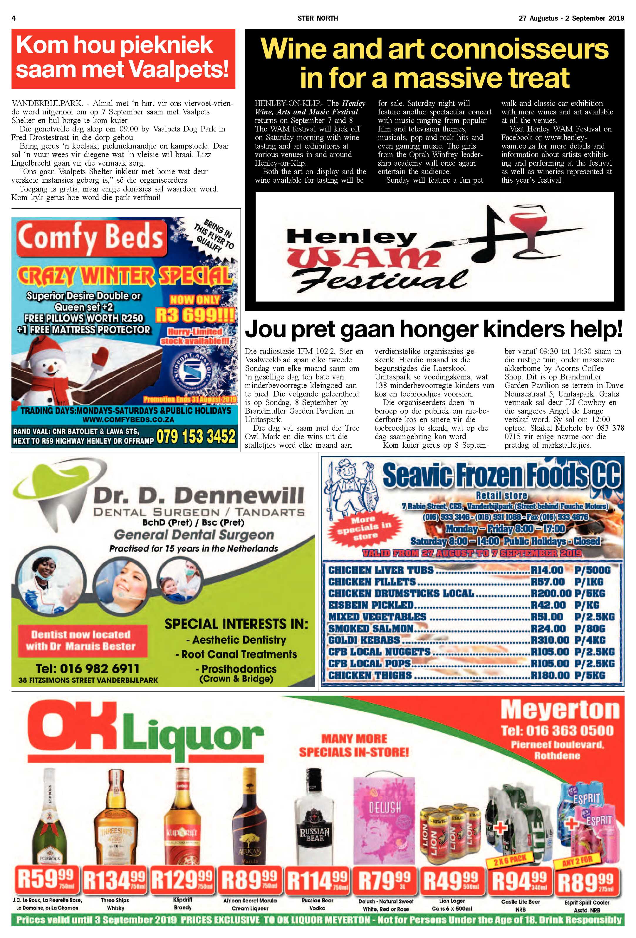 Ster North 27 Augustus – 2 September 2019 page 4