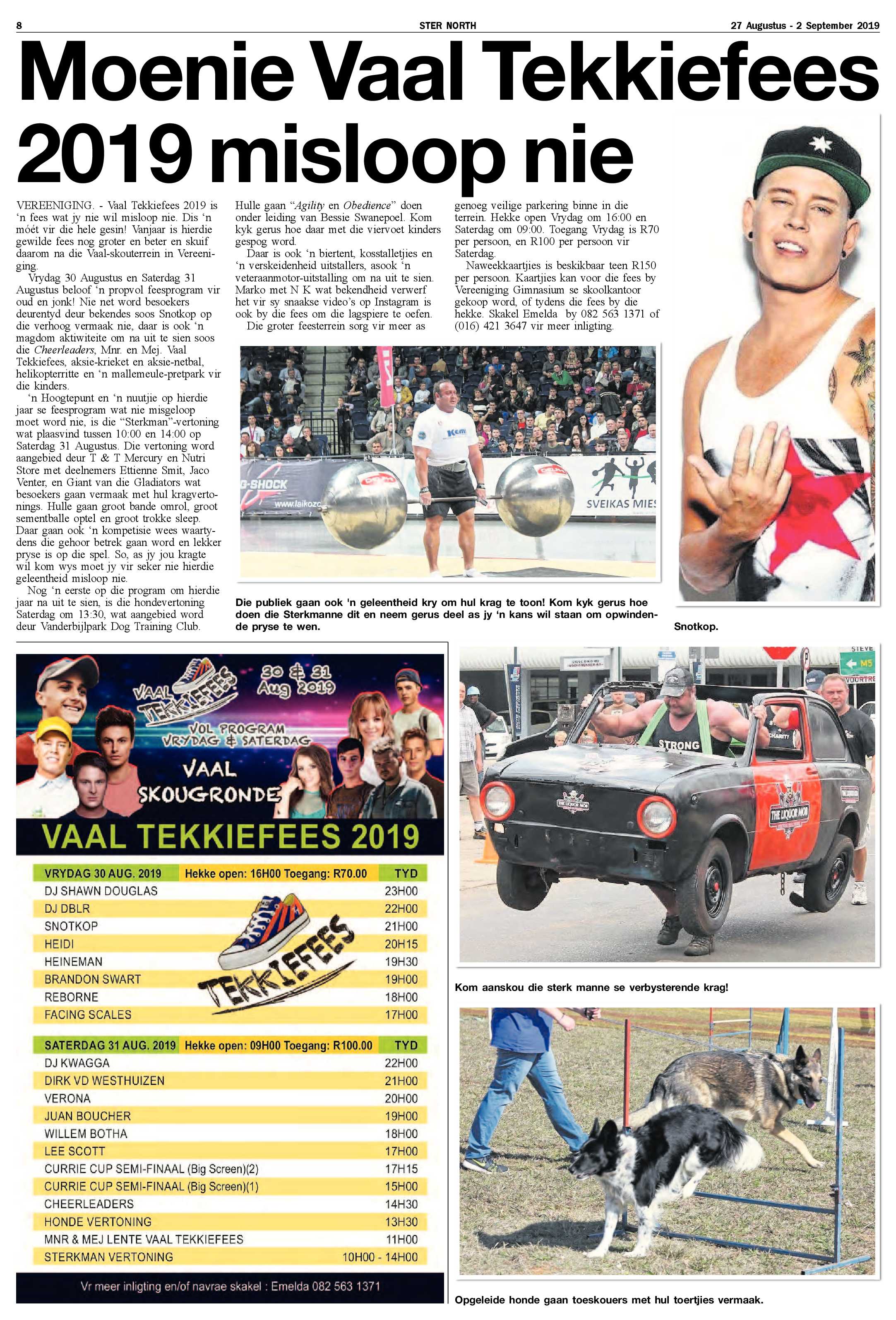 Ster North 27 Augustus – 2 September 2019 page 8