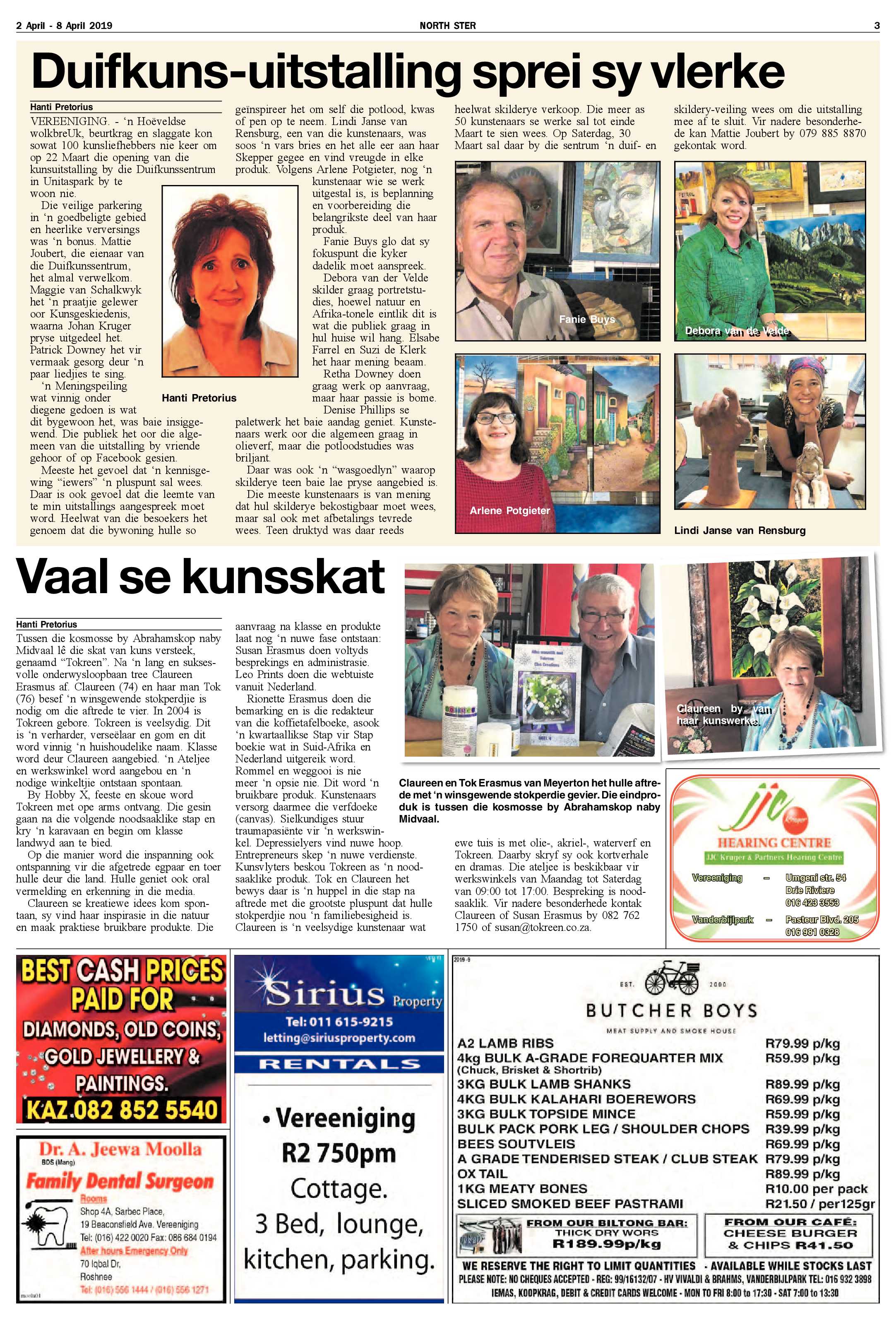 Ster North 2 – 8 April 2019 page 3