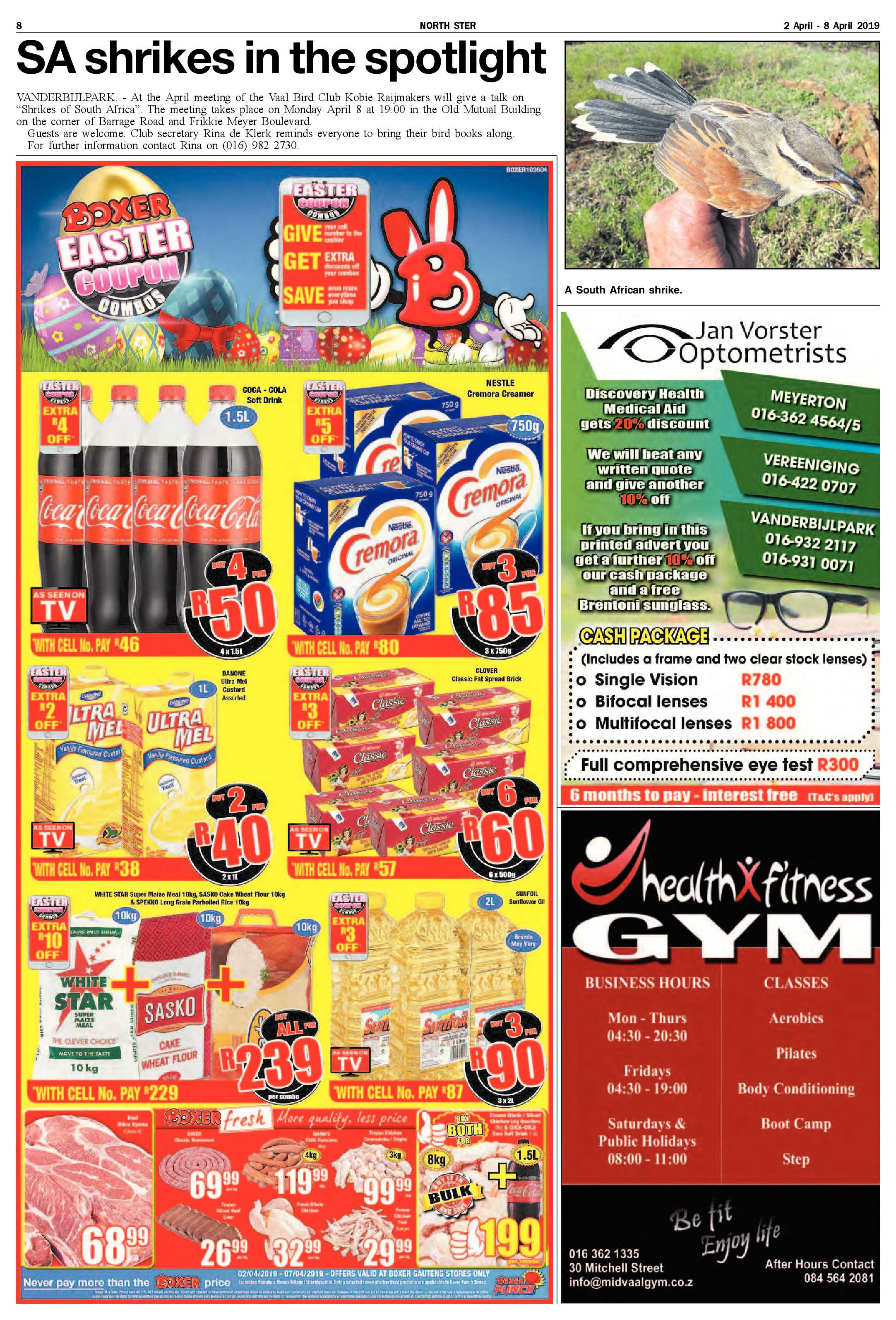 Ster North 2 – 8 April 2019 page 8