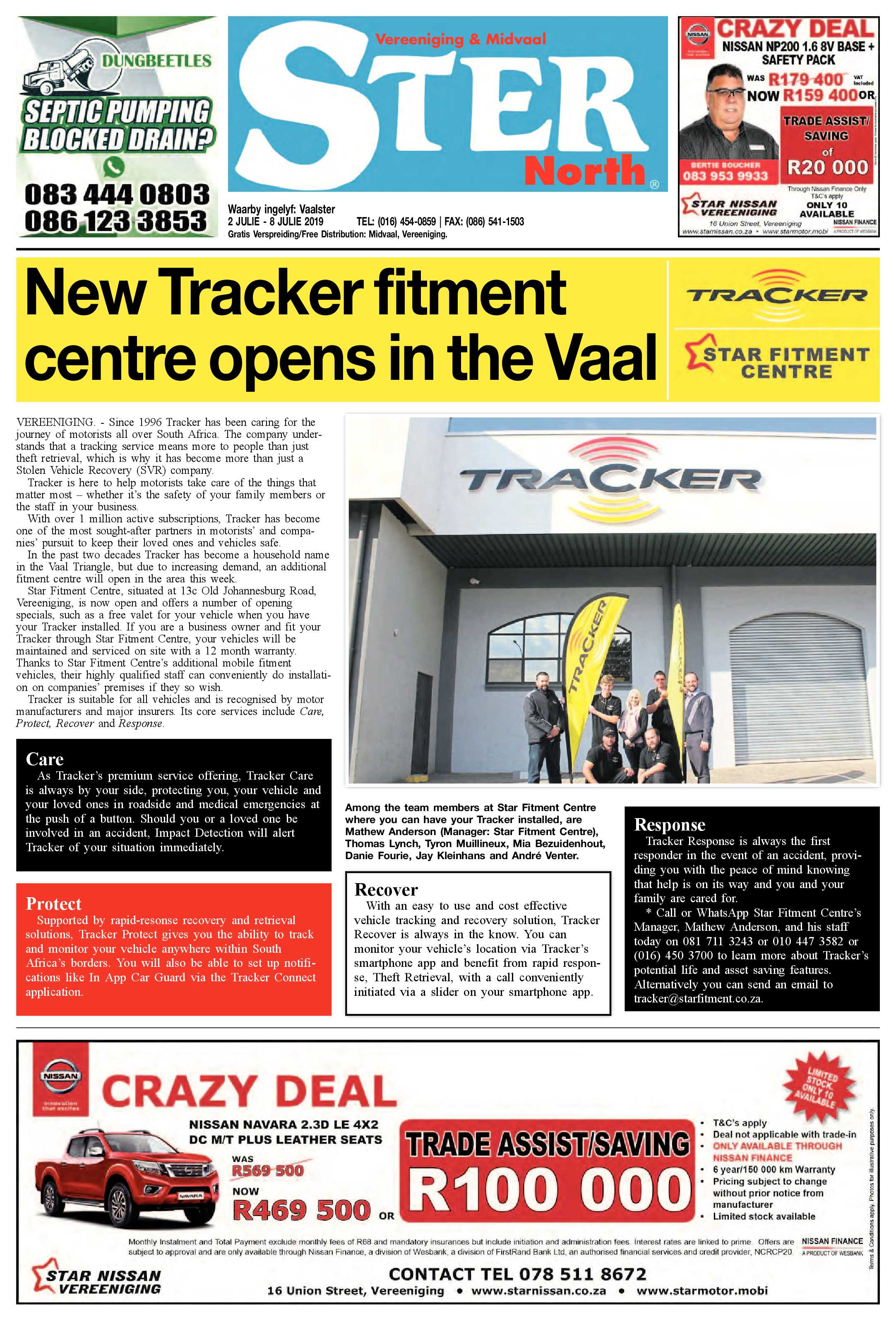 Ster North 2 – 8 Julie 2019 page 1