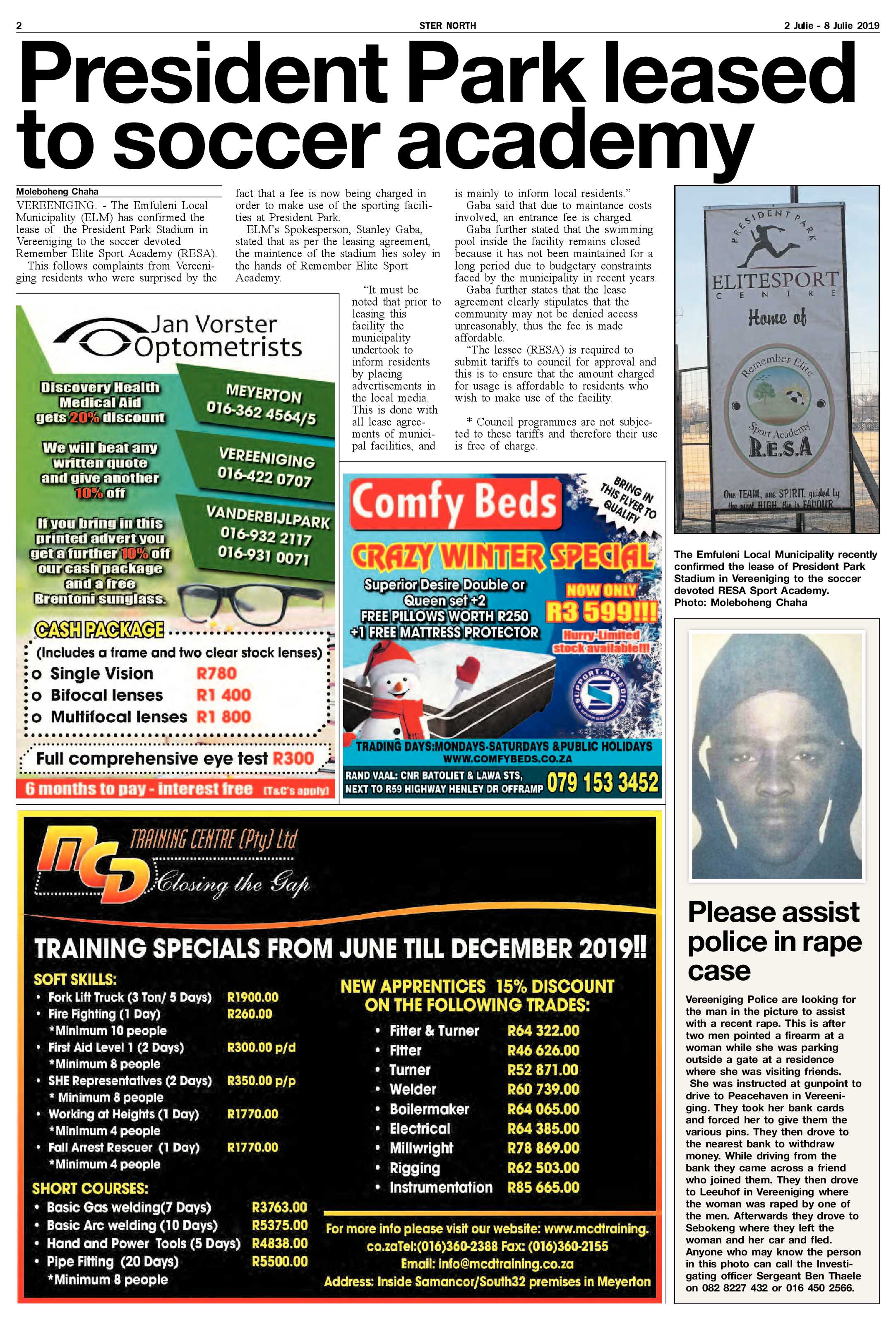 Ster North 2 – 8 Julie 2019 page 2