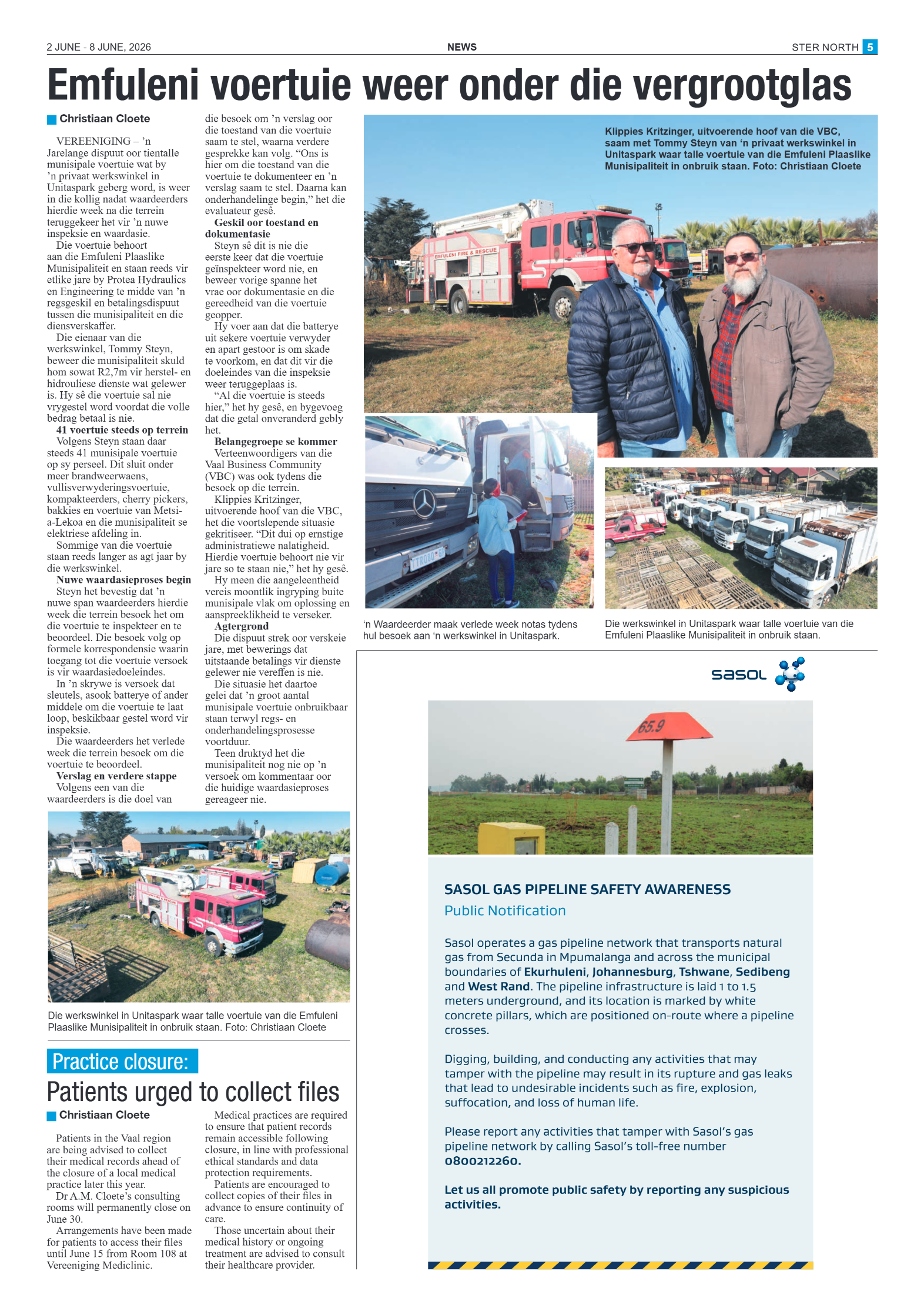 Ster North – 2 June 2026 page 5
