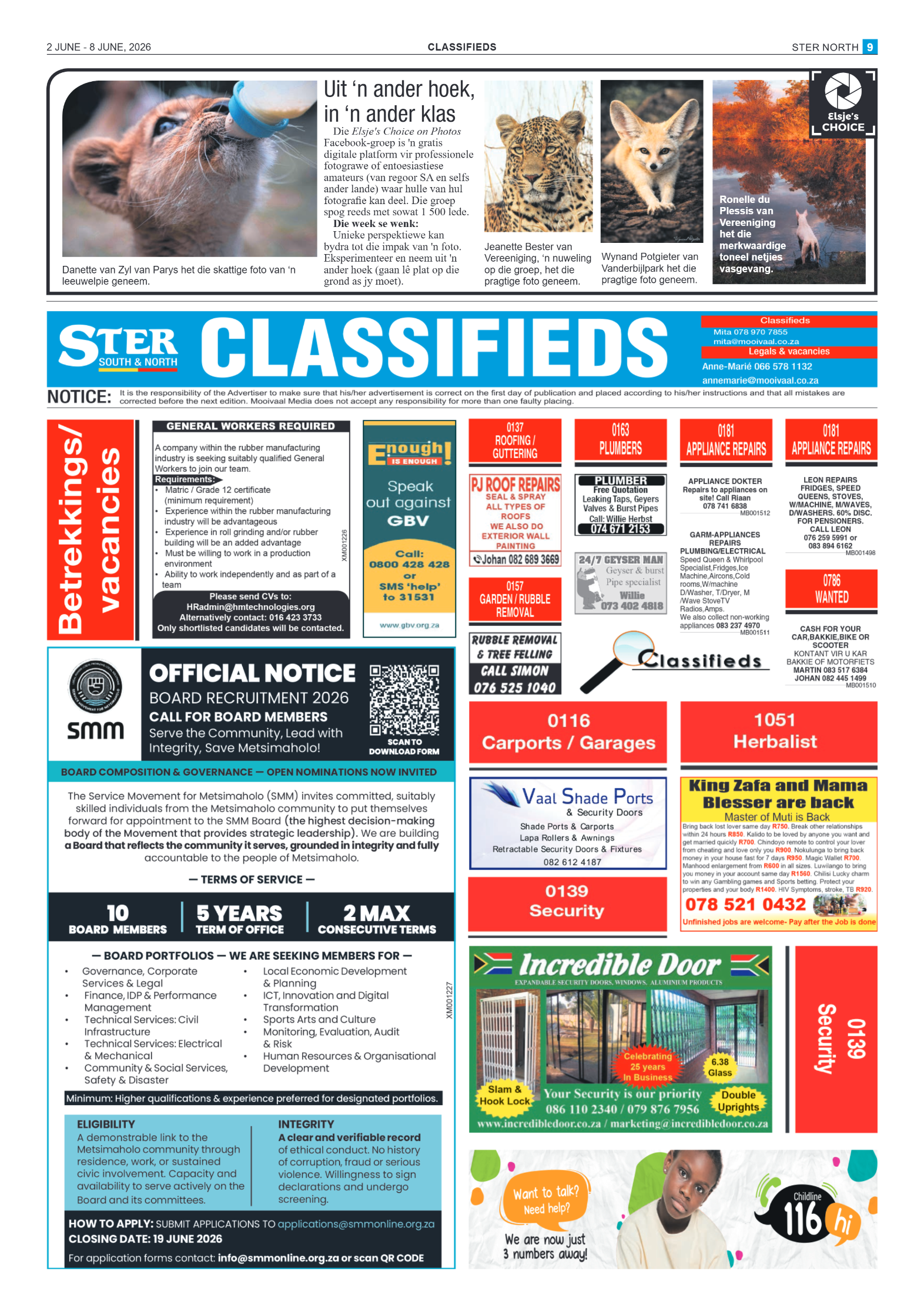 Ster North – 2 June 2026 page 9