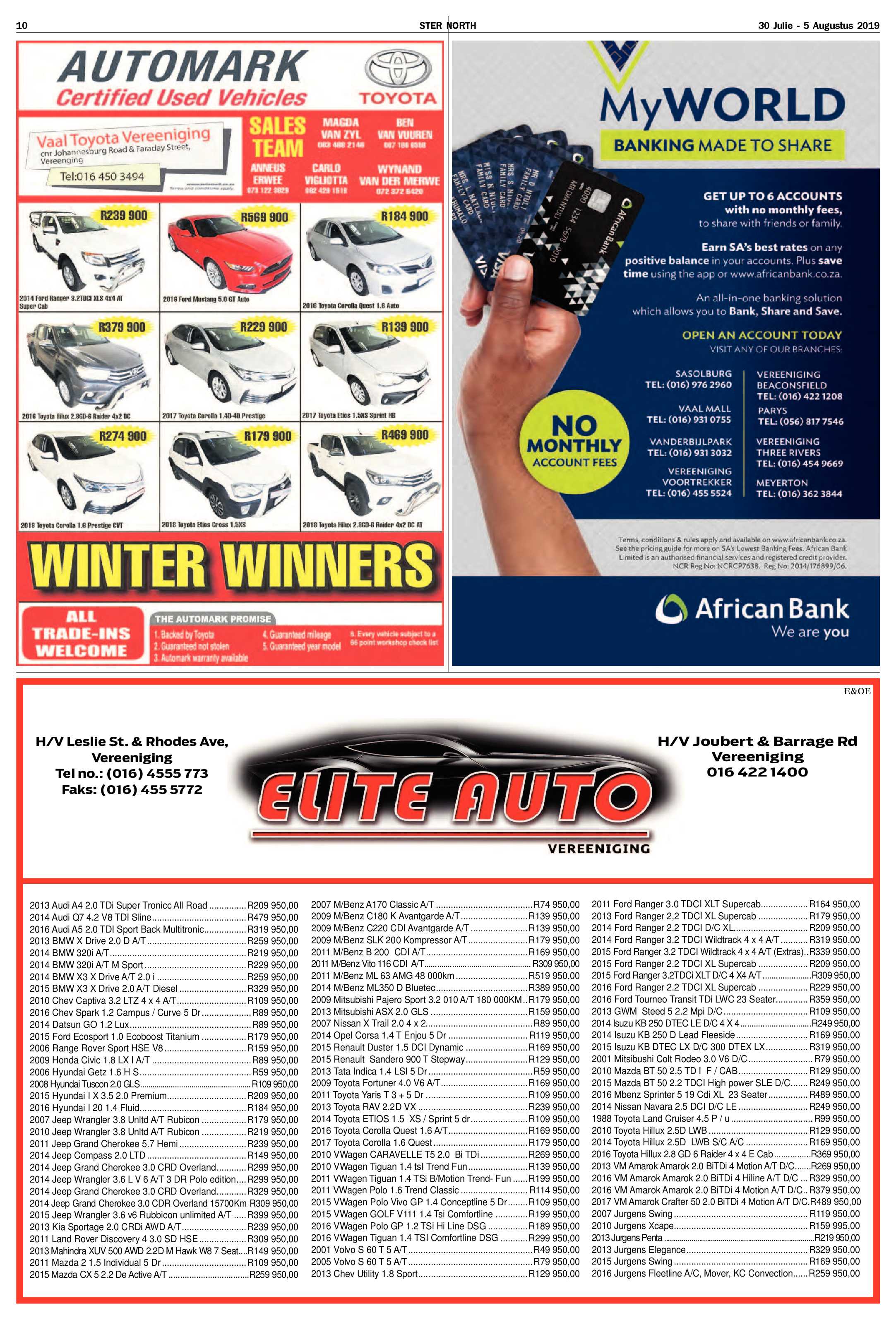 Ster North 30 Julie – 5 Augustus 2019 page 10