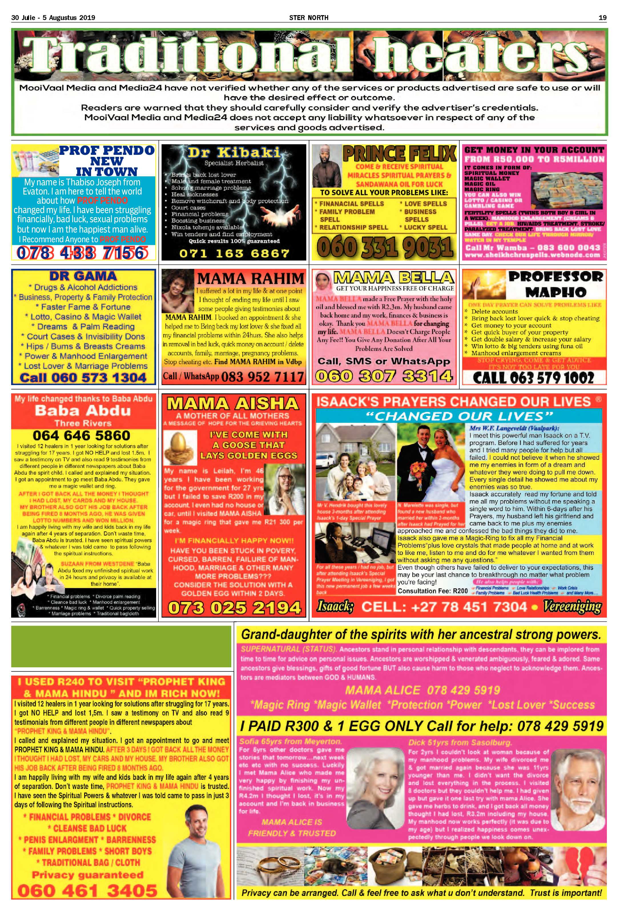 Ster North 30 Julie – 5 Augustus 2019 page 19