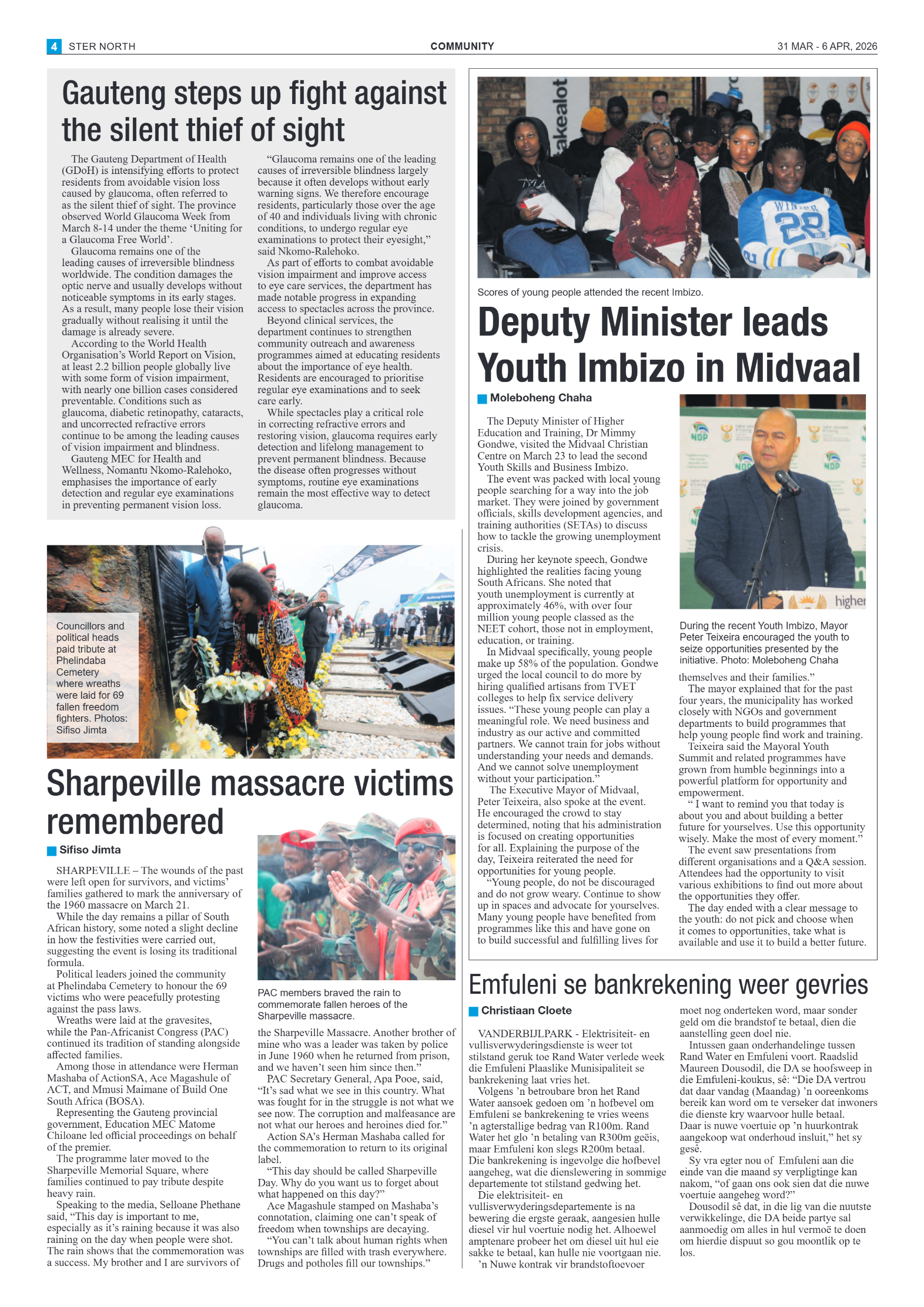 Ster North – 31 March 2026 page 4