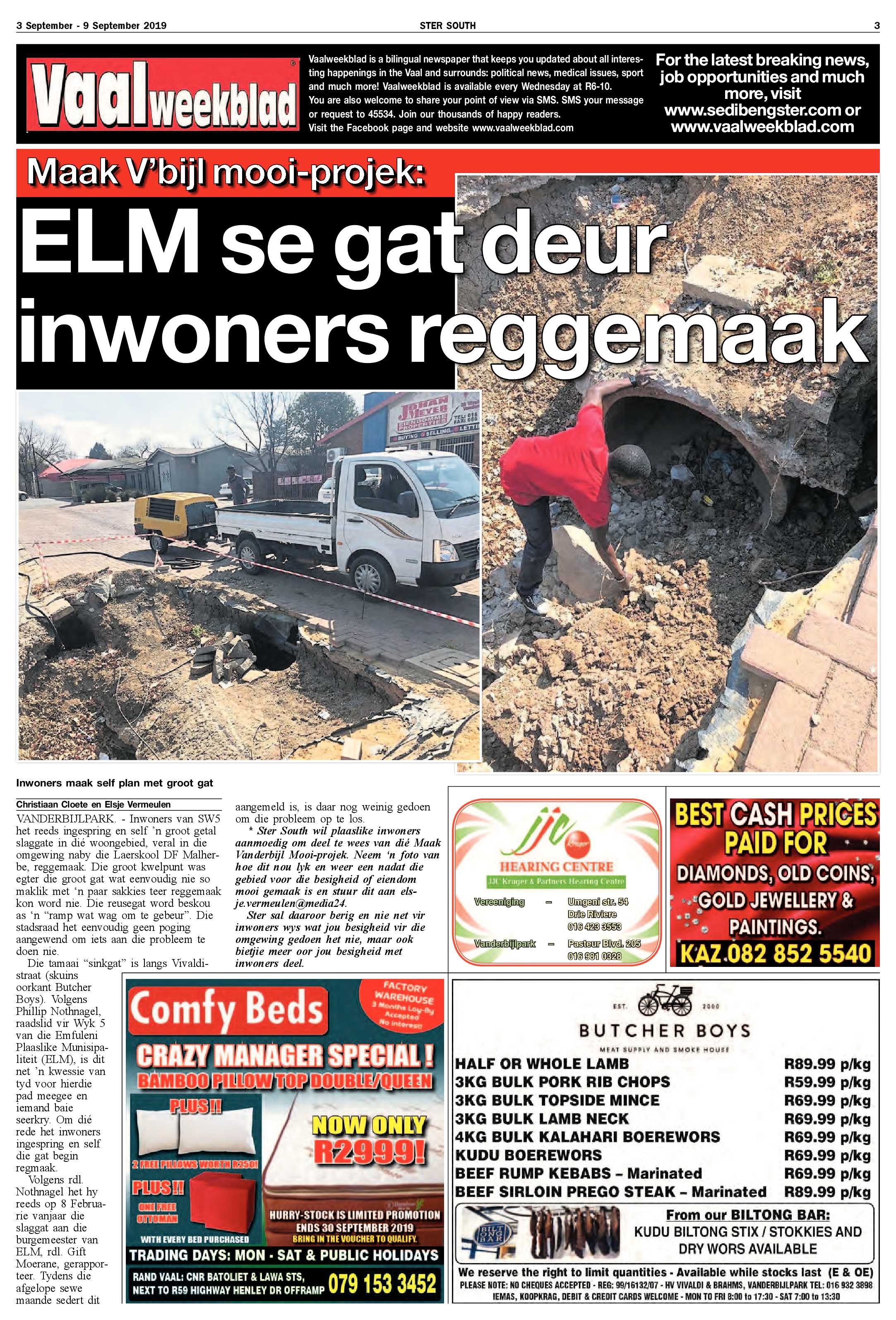 Ster North 3 – 9 September 2019 page 3