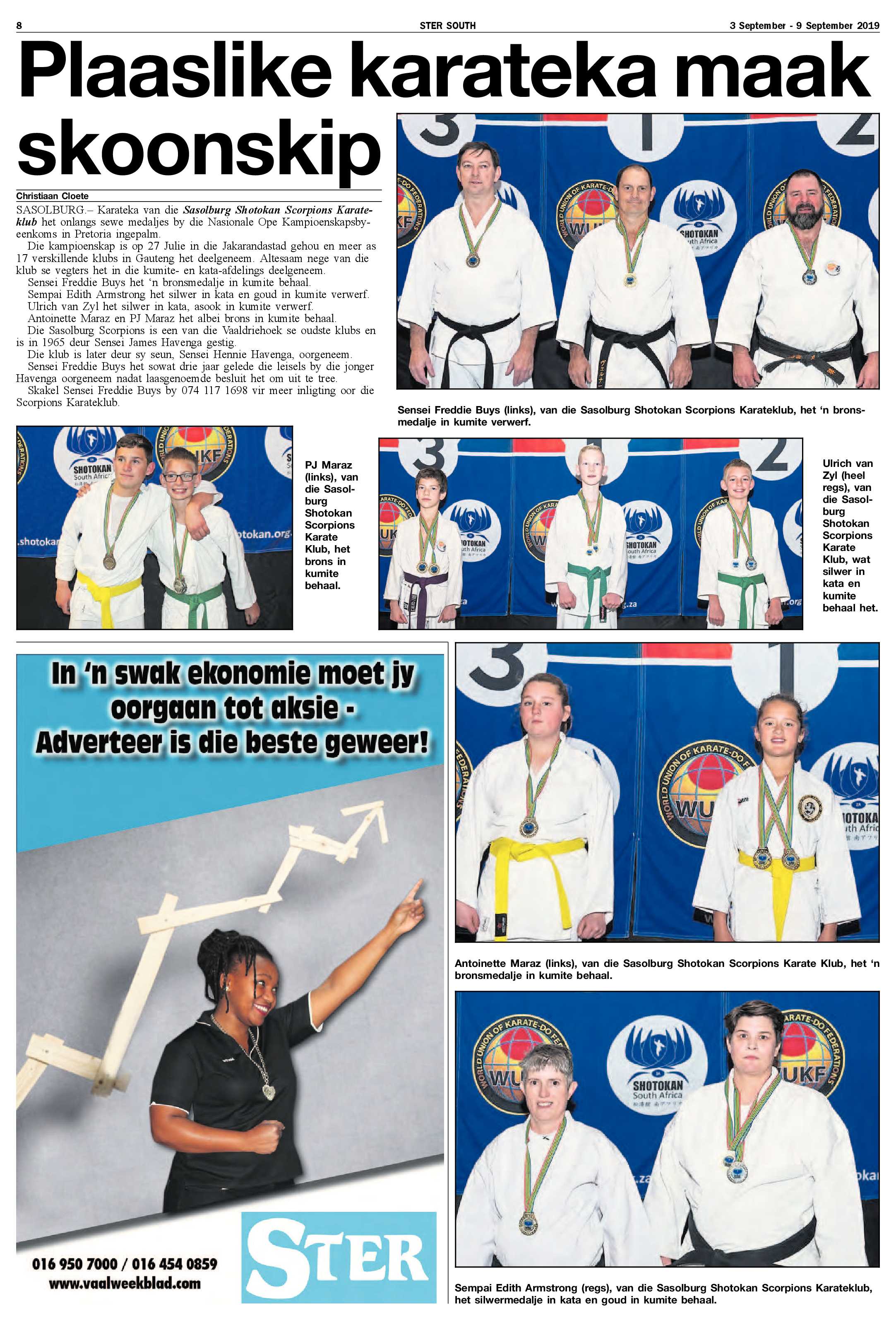 Ster North 3 – 9 September 2019 page 8