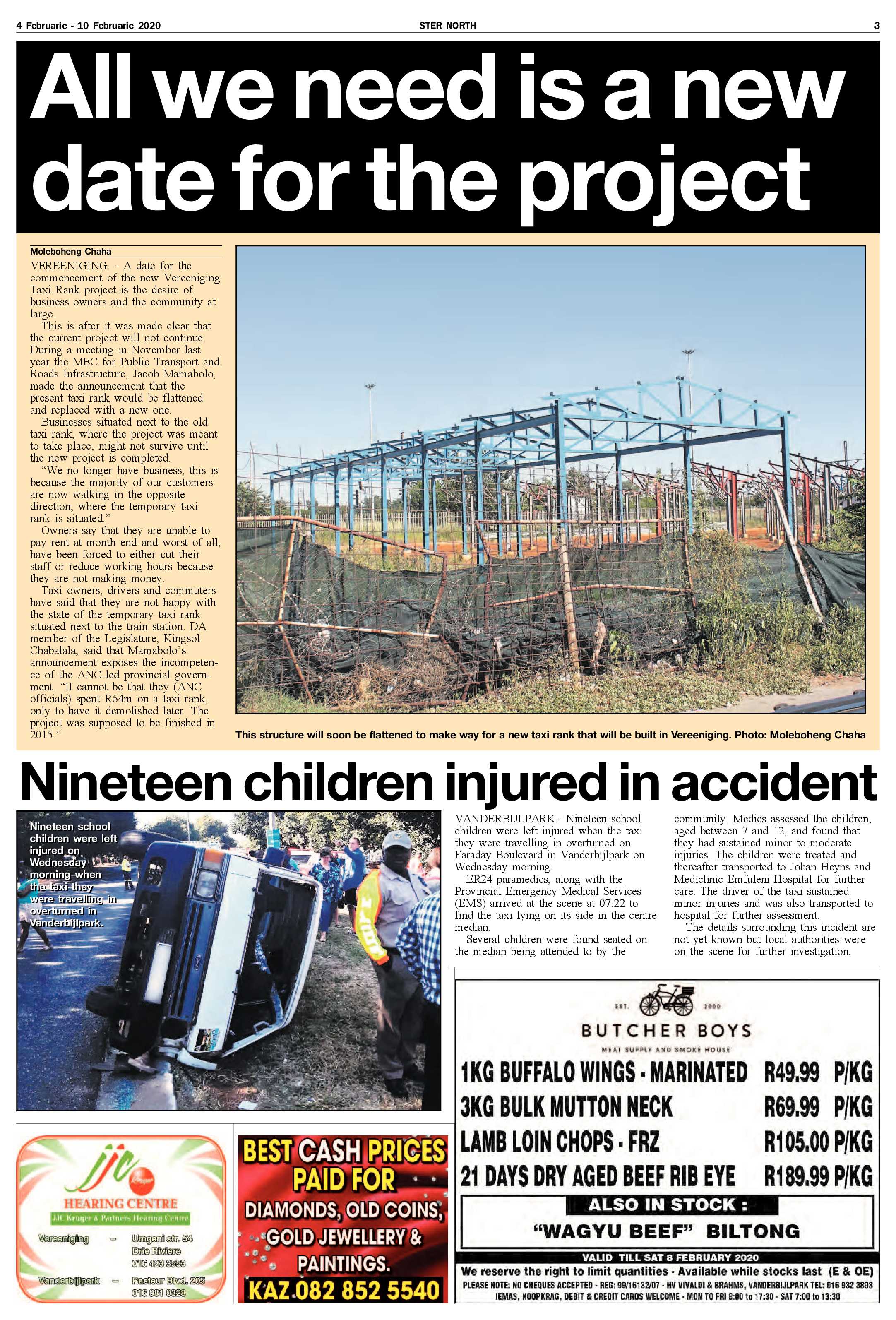 Ster North 4 – 10 February 2020 page 3