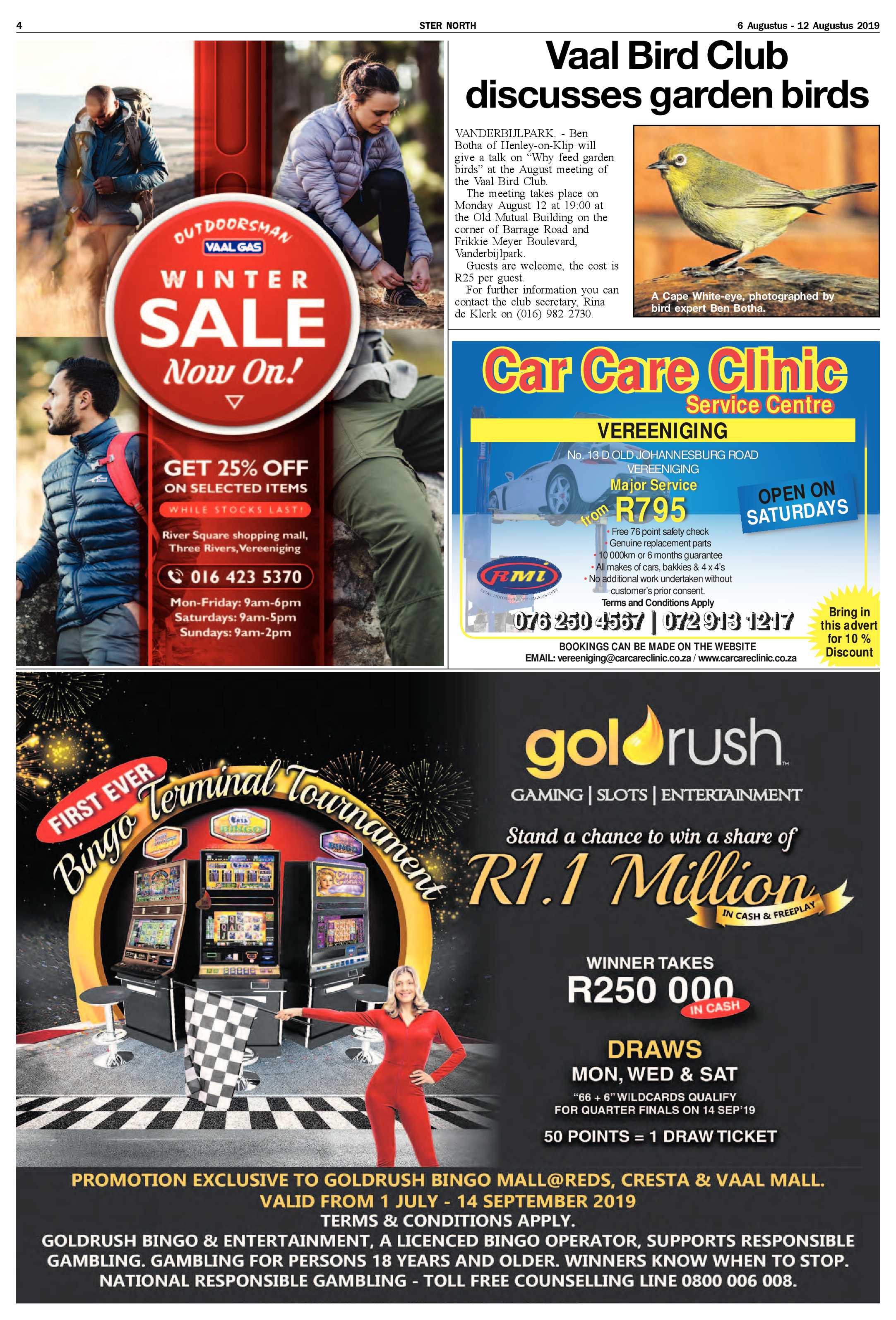 Ster North 6 – 12 Augustus 2019 page 4