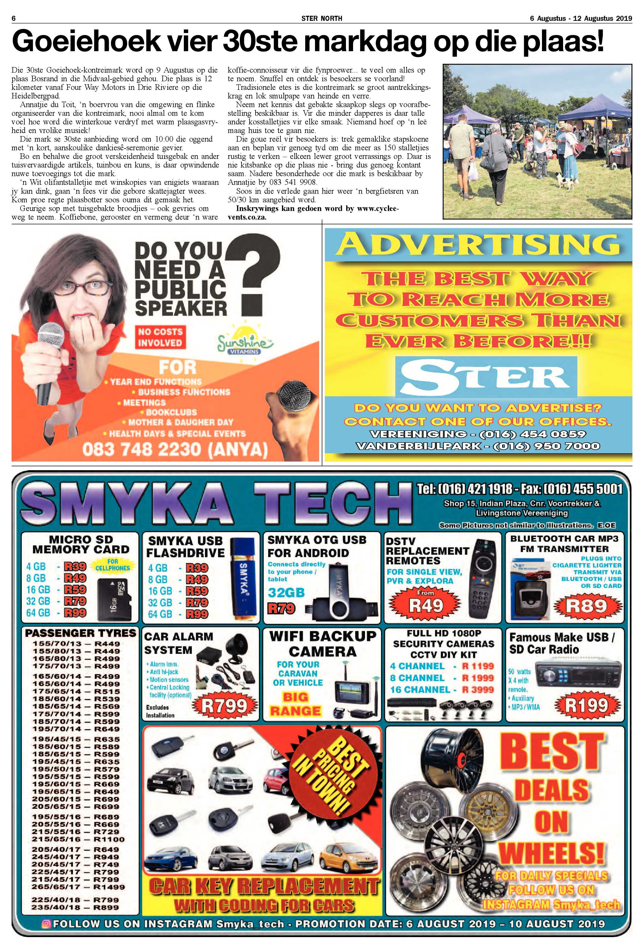 Ster North 6 – 12 Augustus 2019 page 6