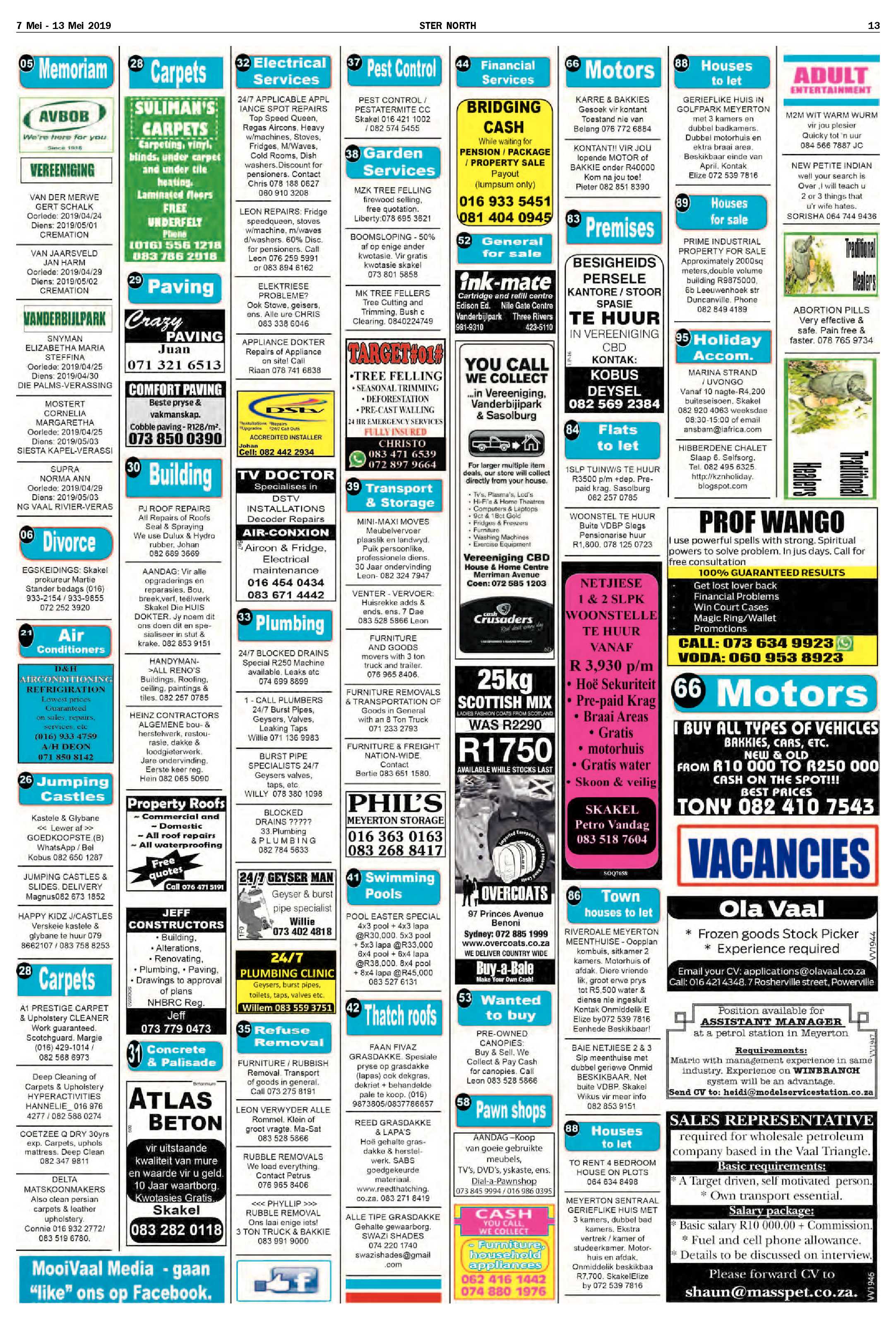 Ster North 7 – 13 Mei 2019 page 13