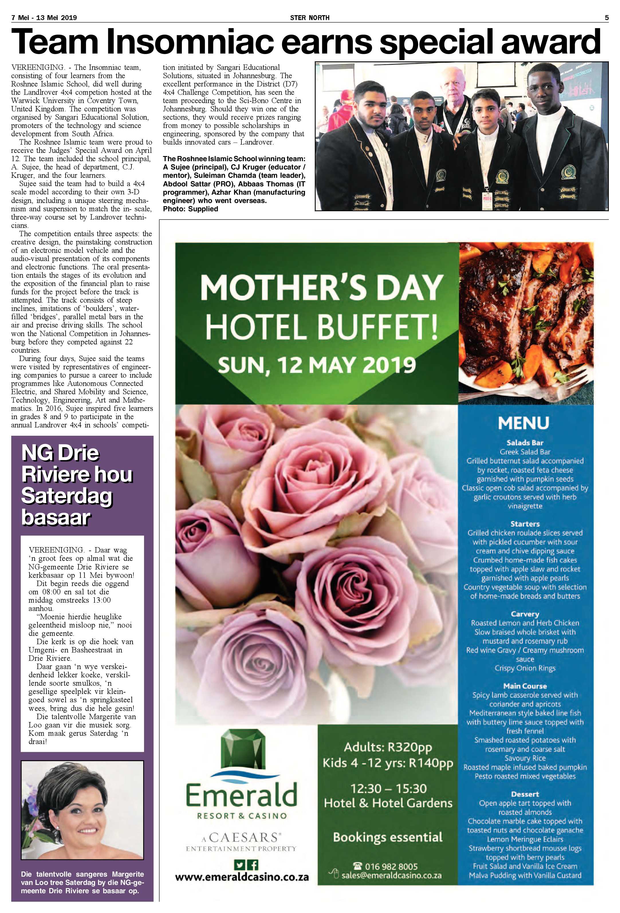 Ster North 7 – 13 Mei 2019 page 5