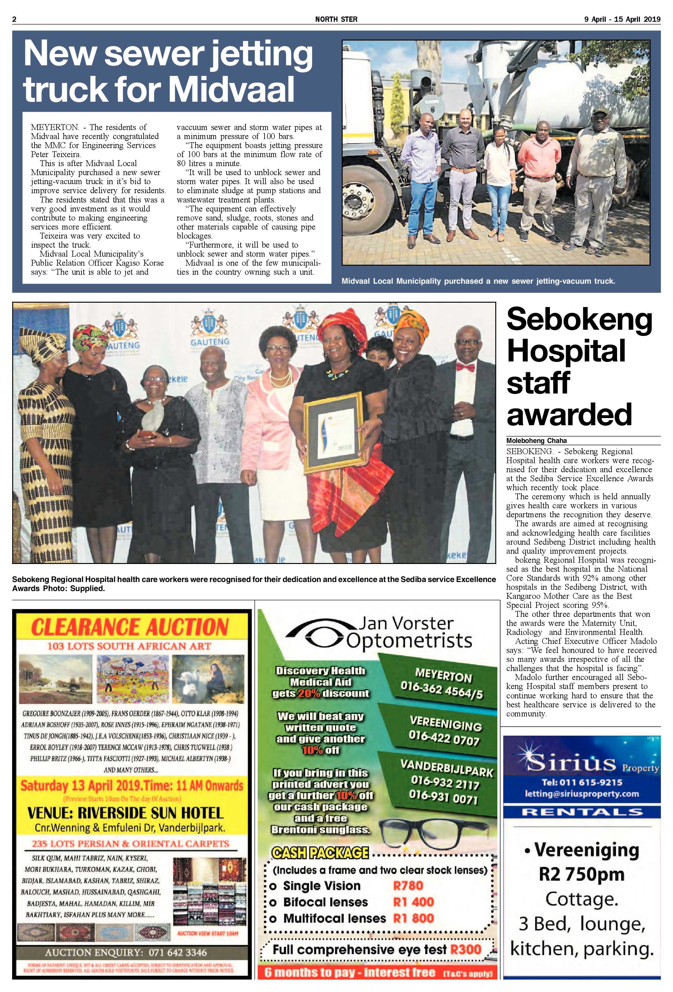 Ster North 9 – 15 April 2019 page 2