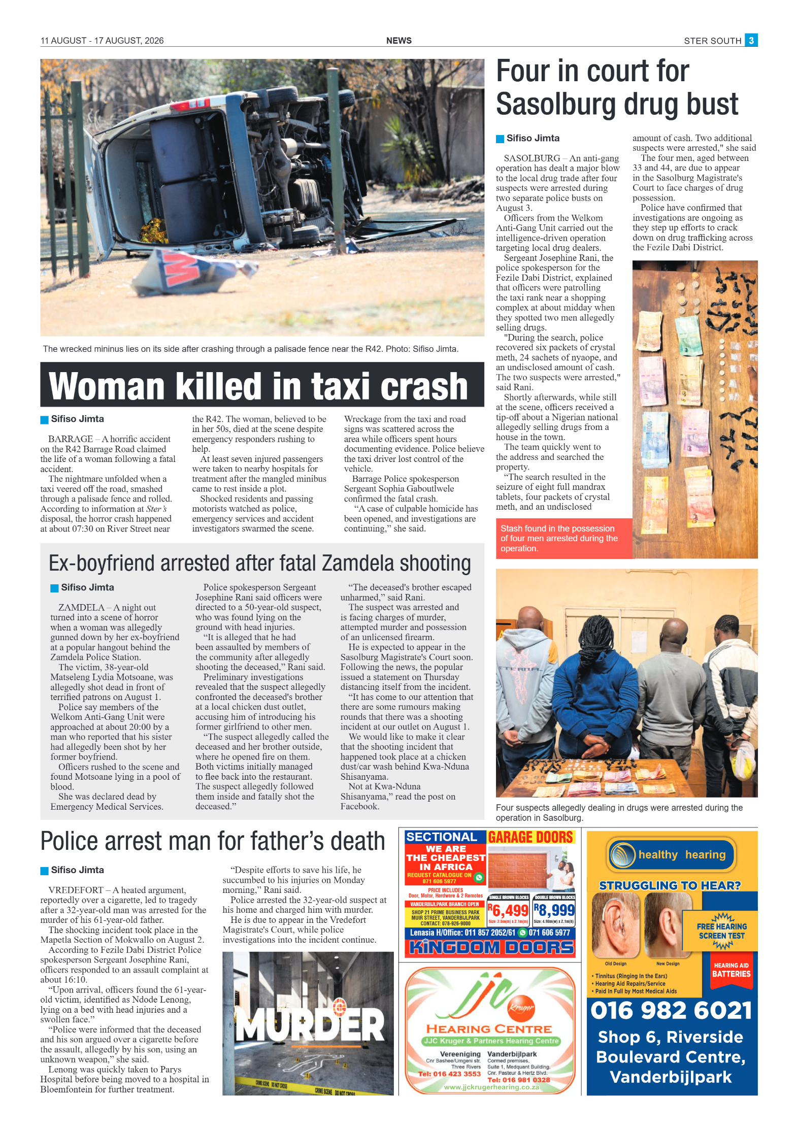Ster South – 11 August 2026 page 3