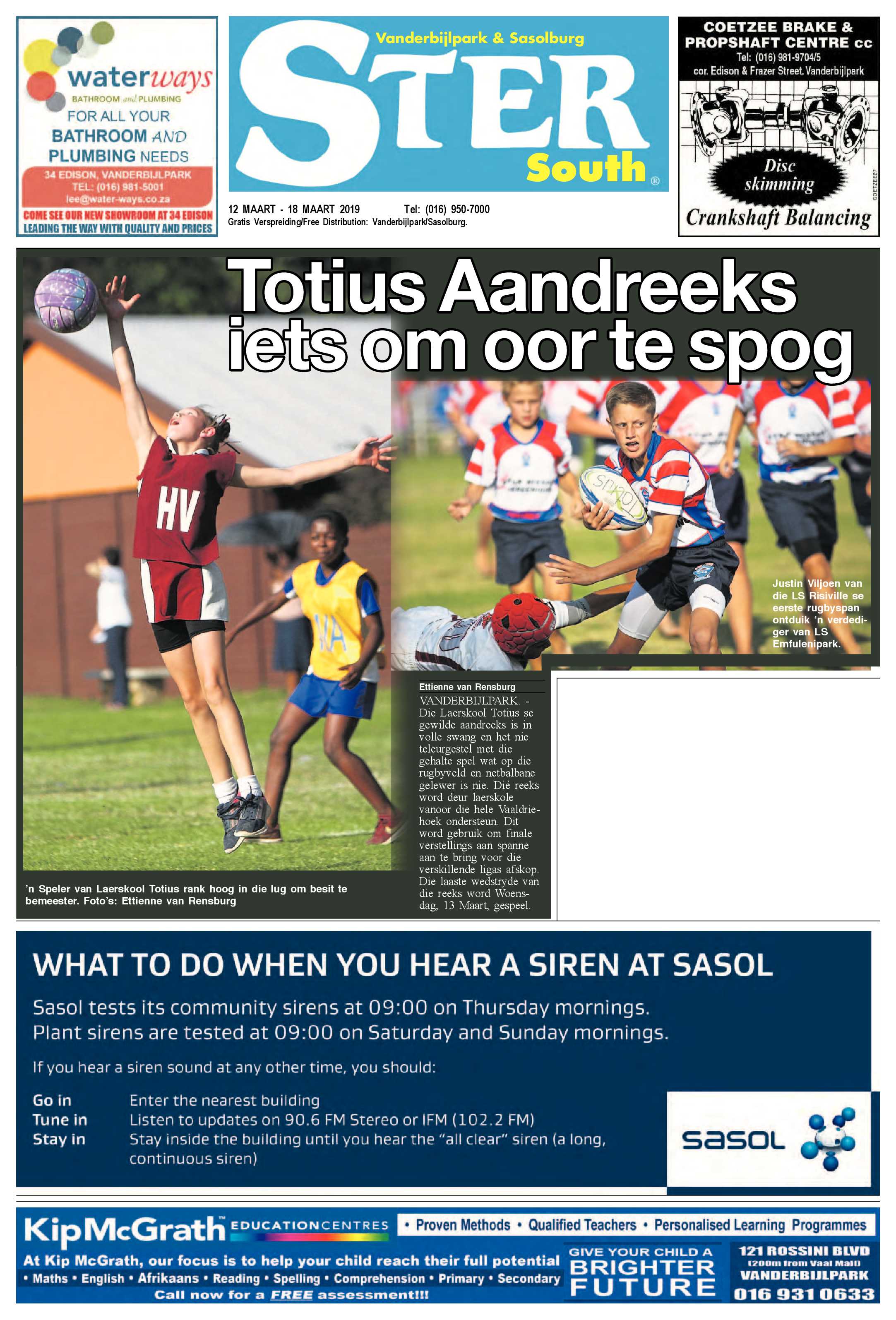 Ster South 12 – 18 Maart 2019 page 1
