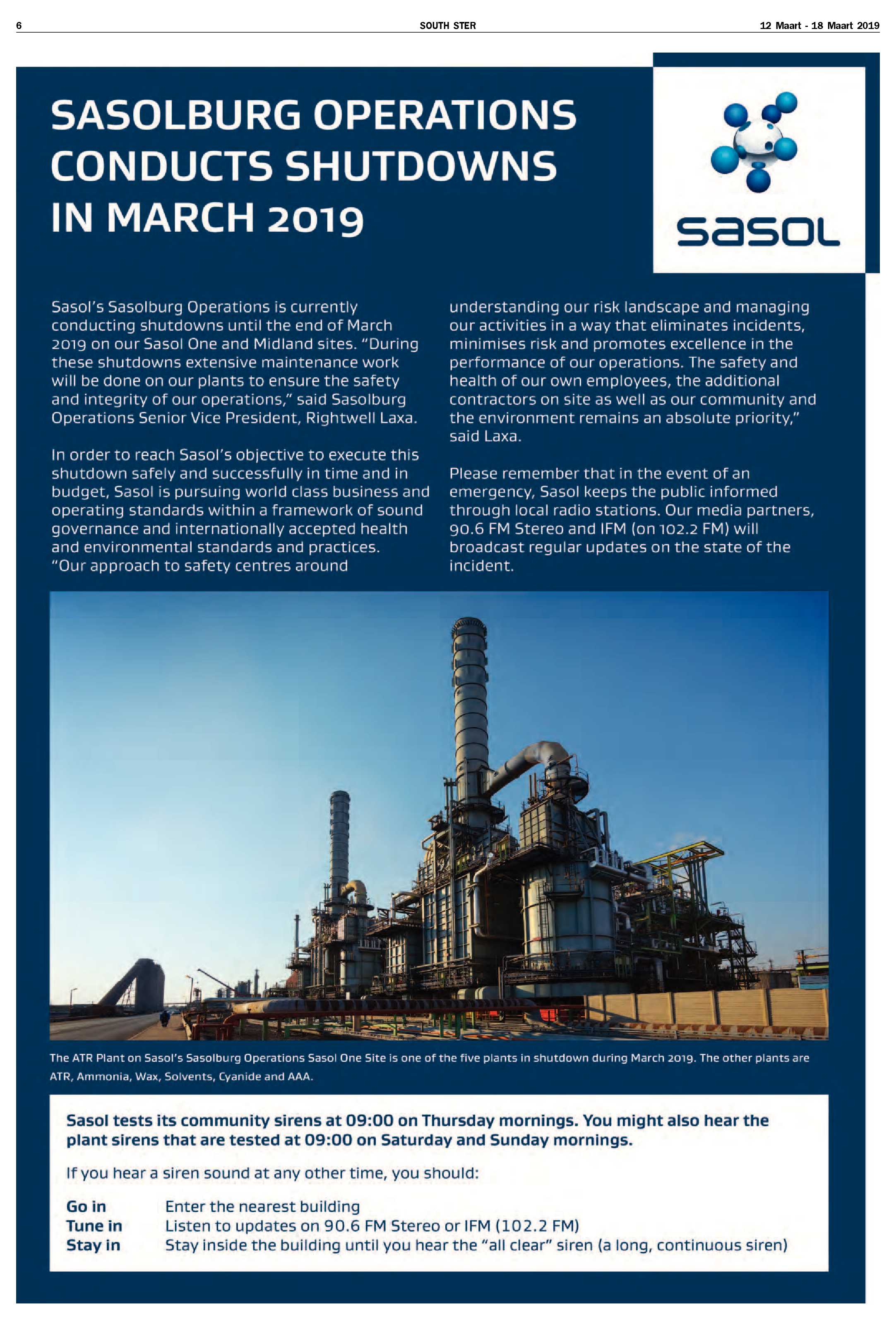 Ster South 12 – 18 Maart 2019 page 6