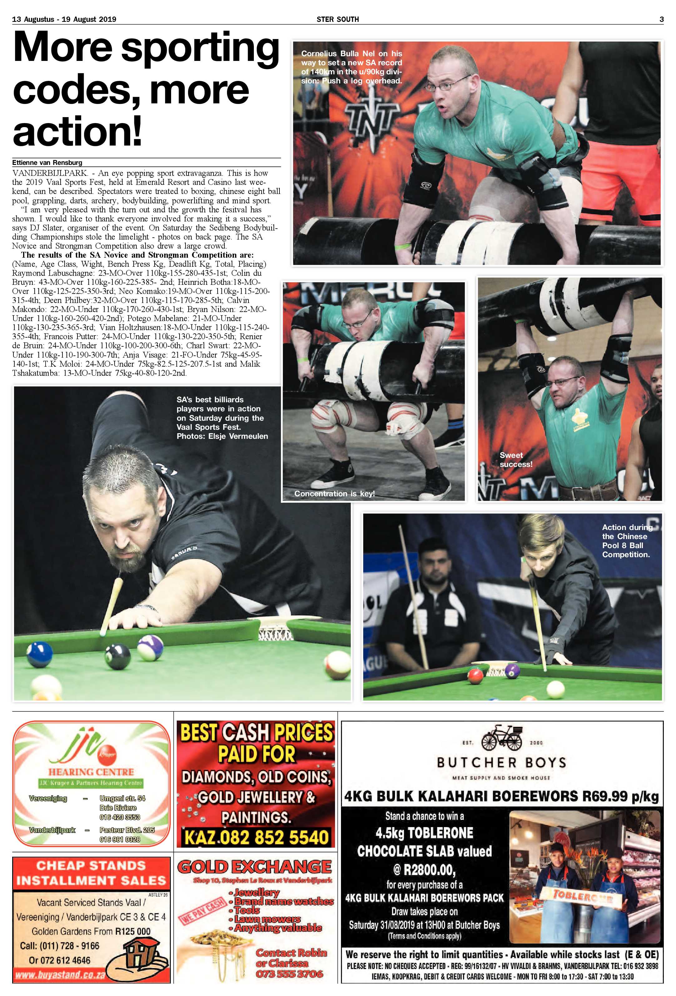 Ster South 13 – 19 Augustus 2019 page 3