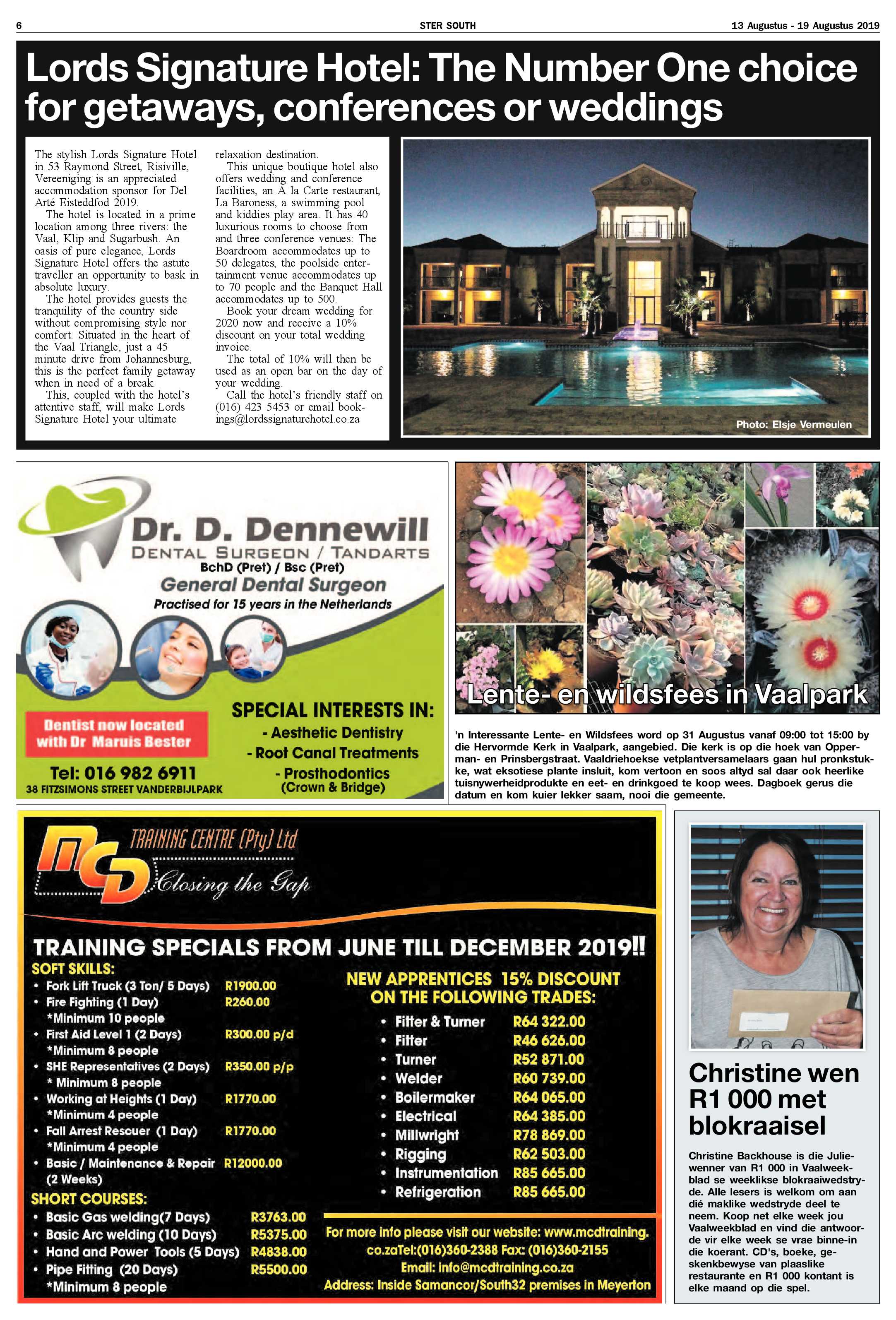 Ster South 13 – 19 Augustus 2019 page 6