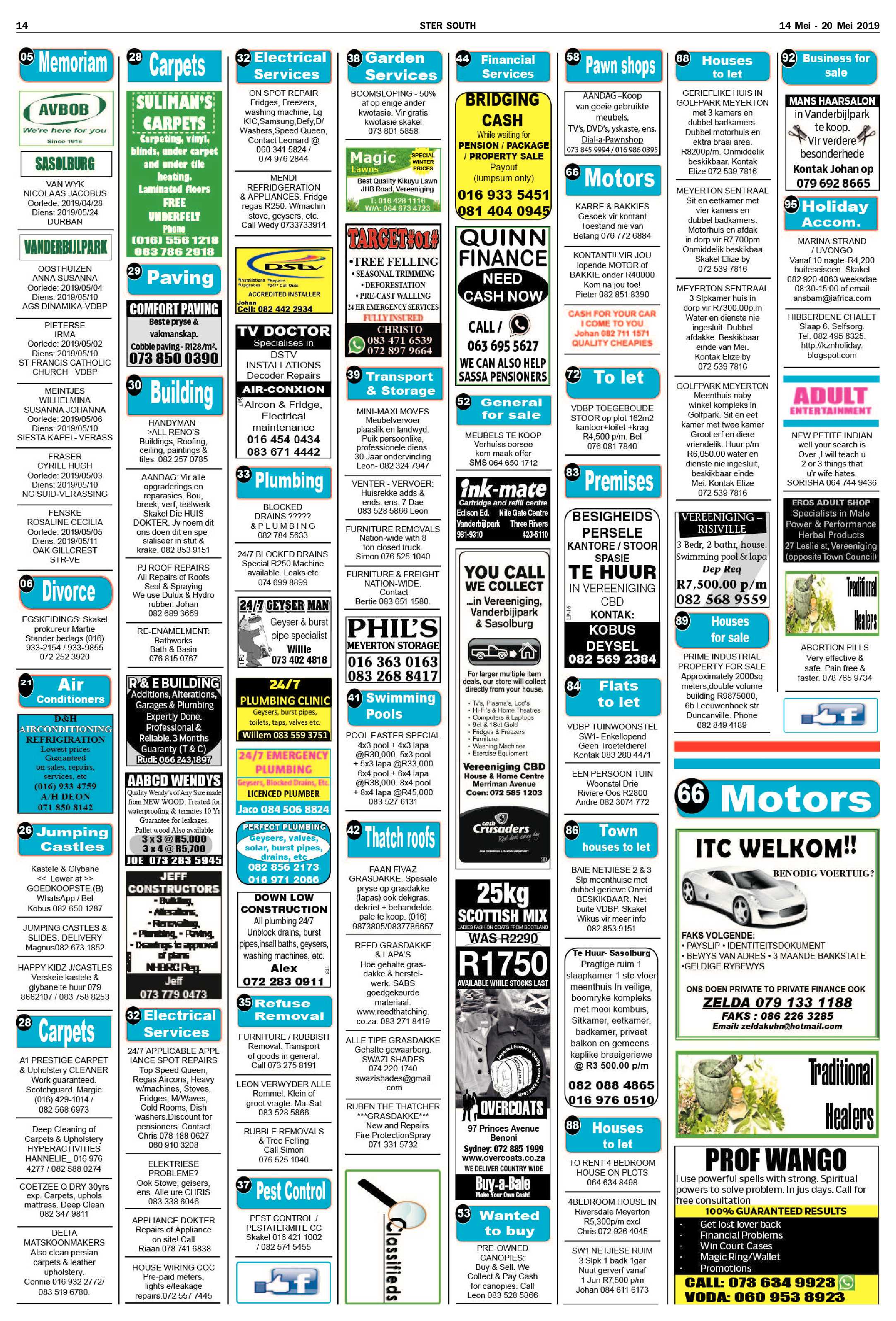 Ster South 14 – 20 Mei 2019 page 14